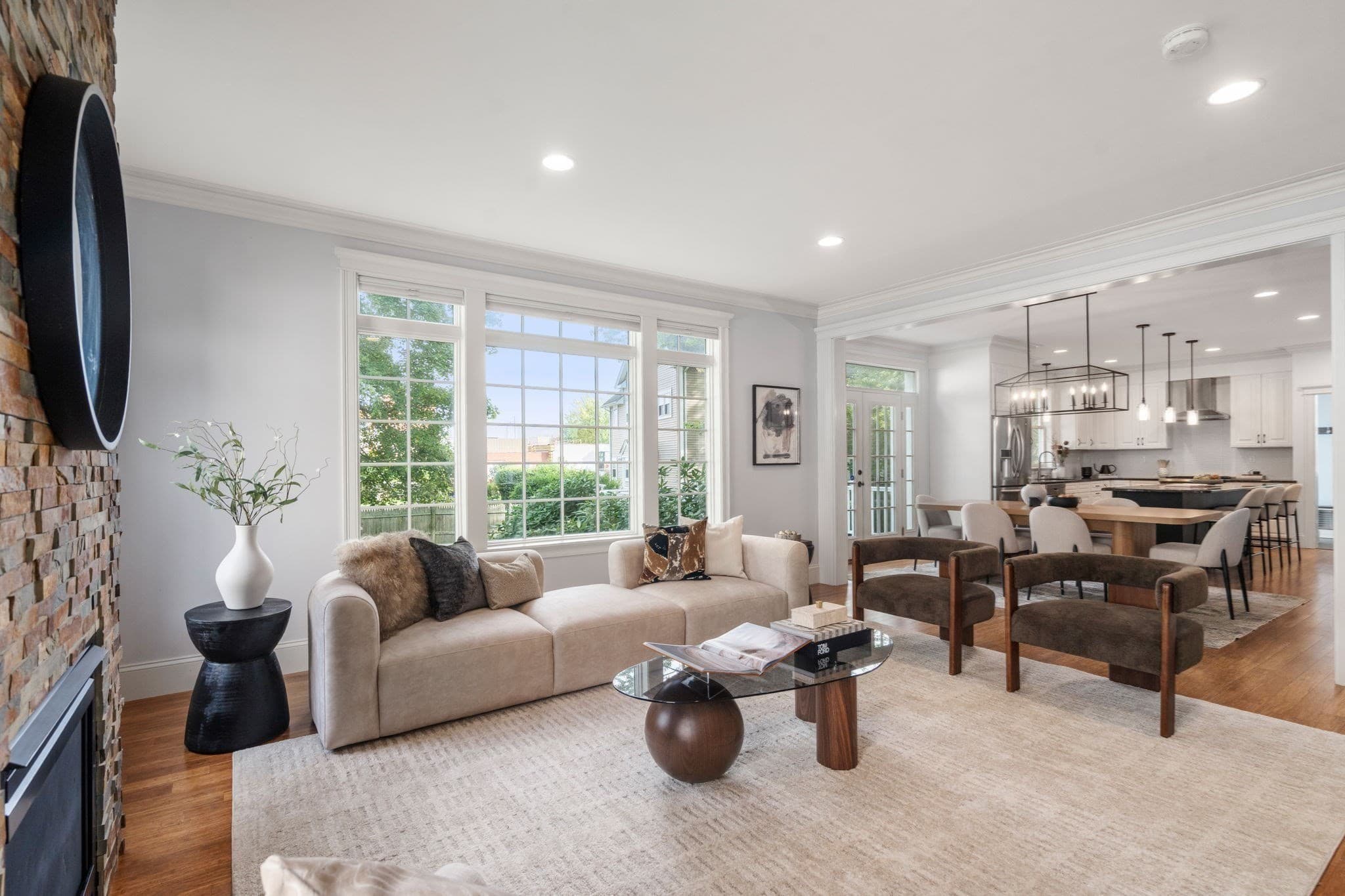 Single Family Residence at 9 Edward Road, Newton MA 02465, Newton, photo 8 of 38