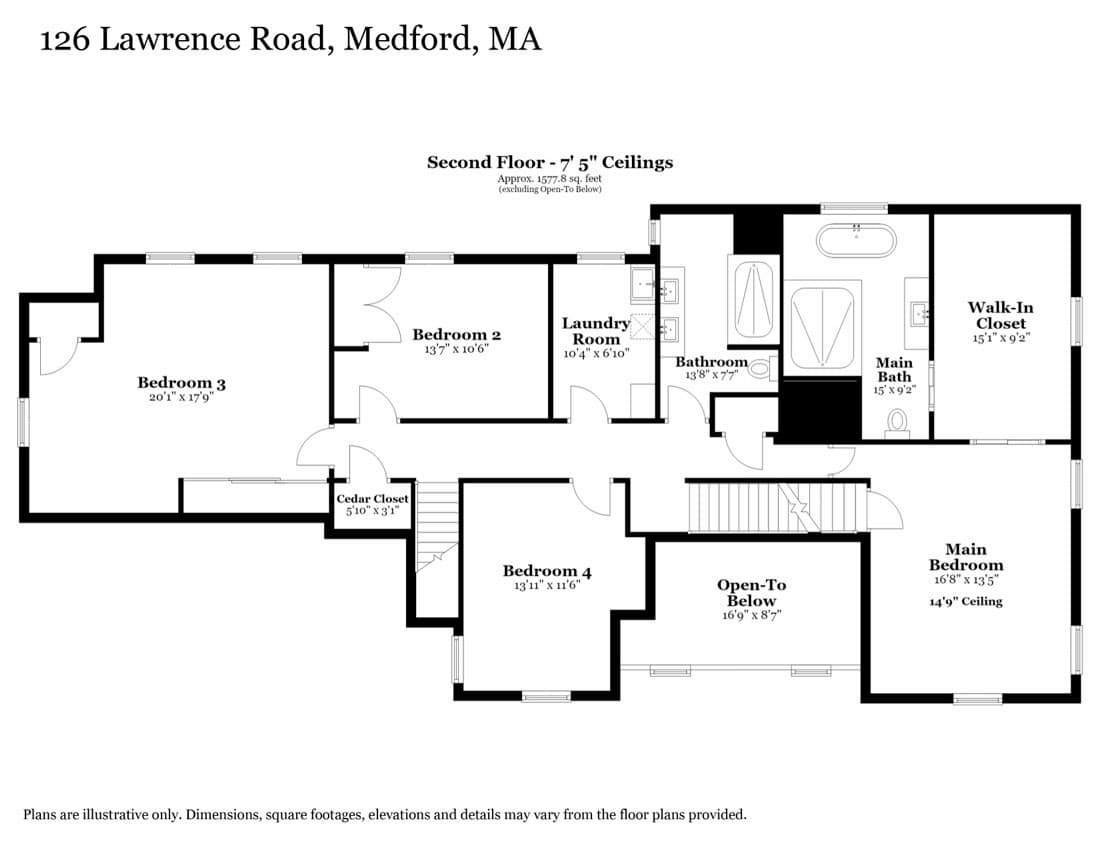 Single Family Residence at 126 Lawrence Road, Medford MA 02155, Medford, photo 40 of 41