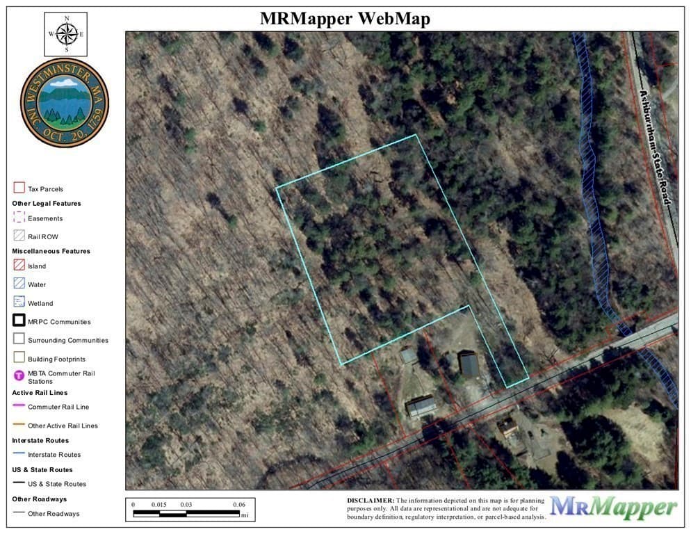0 Potato Hill Road, Westminster MA 01473
