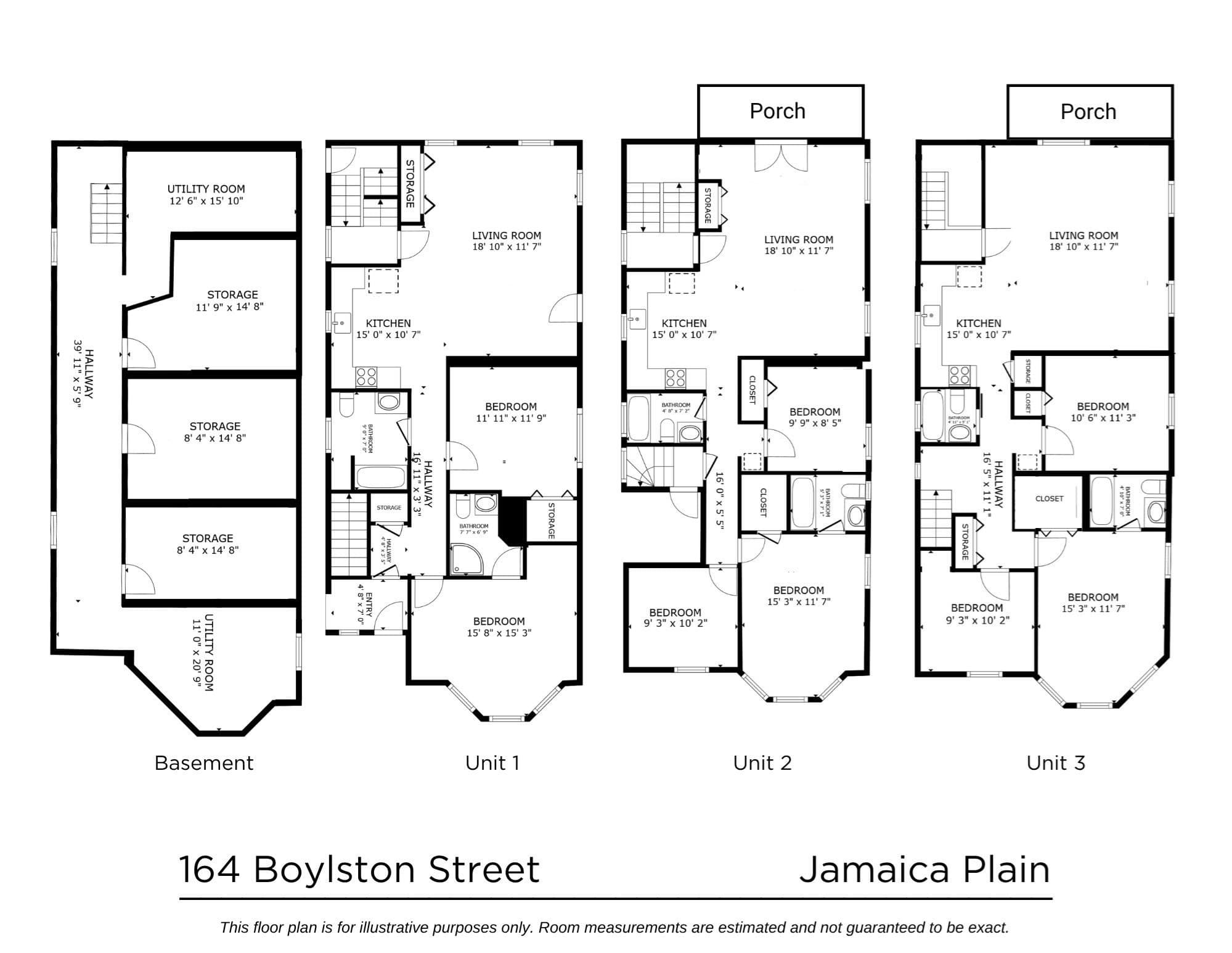 3 Family - 3 Units Up/Down at 164 Boylston Street, Boston MA 02130, Boston, photo 41 of 41