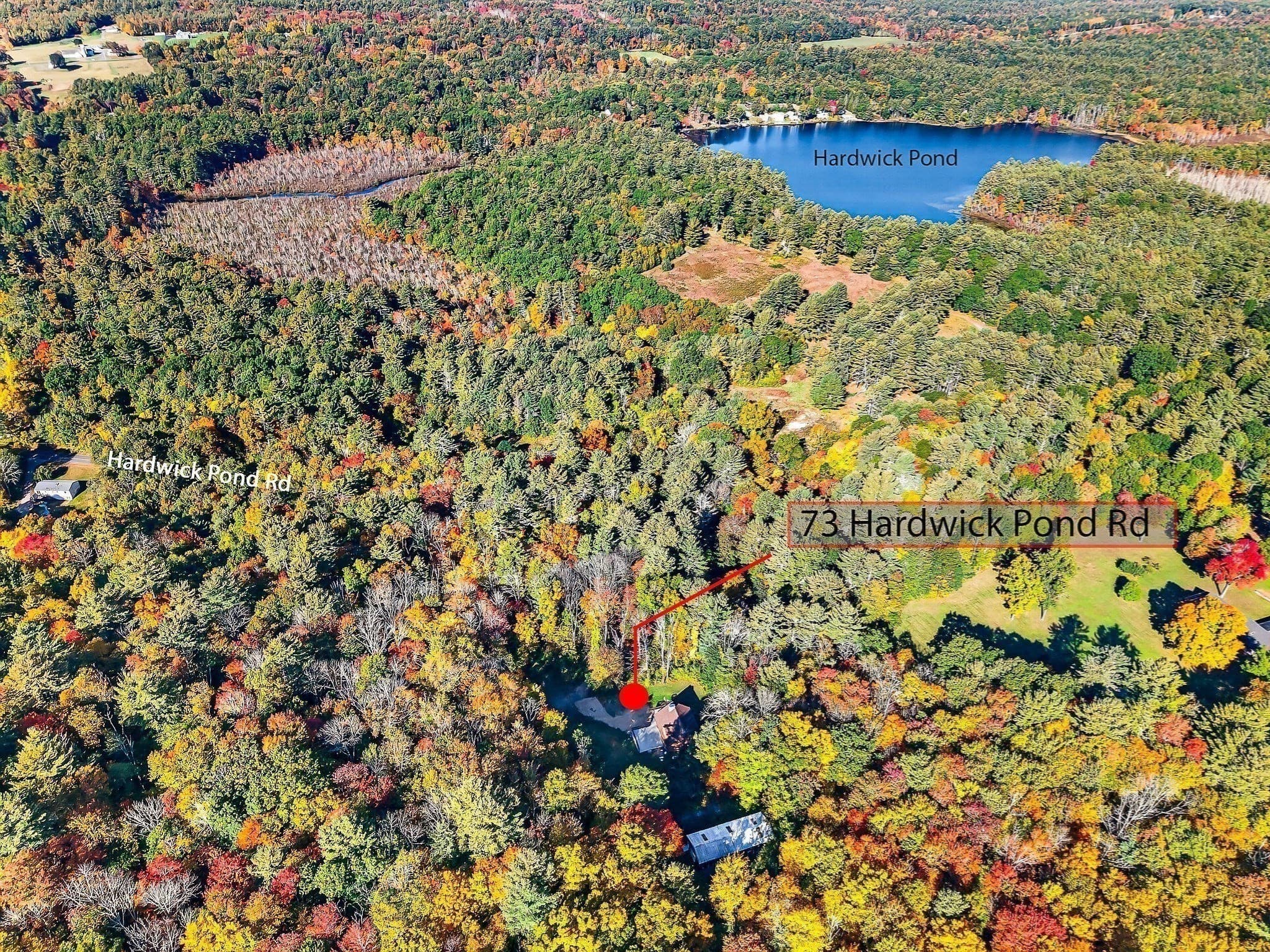 Single Family Residence at 73 Hardwick Pond Rd, Ware MA 01082, Ware, photo 6 of 39