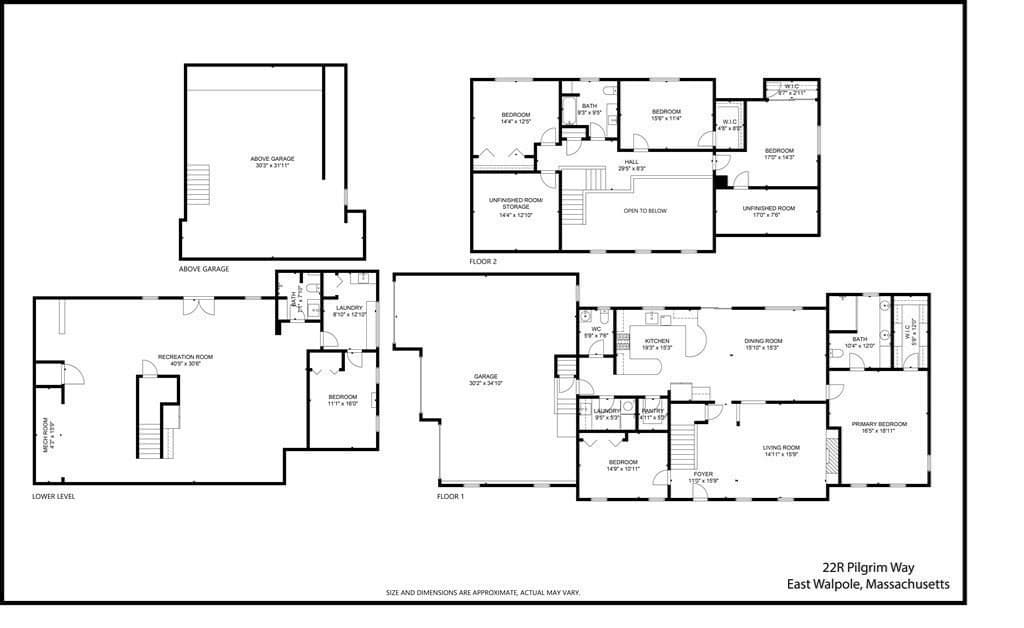 Single Family Residence at 22R Pilgrim Way, Walpole MA 02032, Walpole, photo 42 of 42