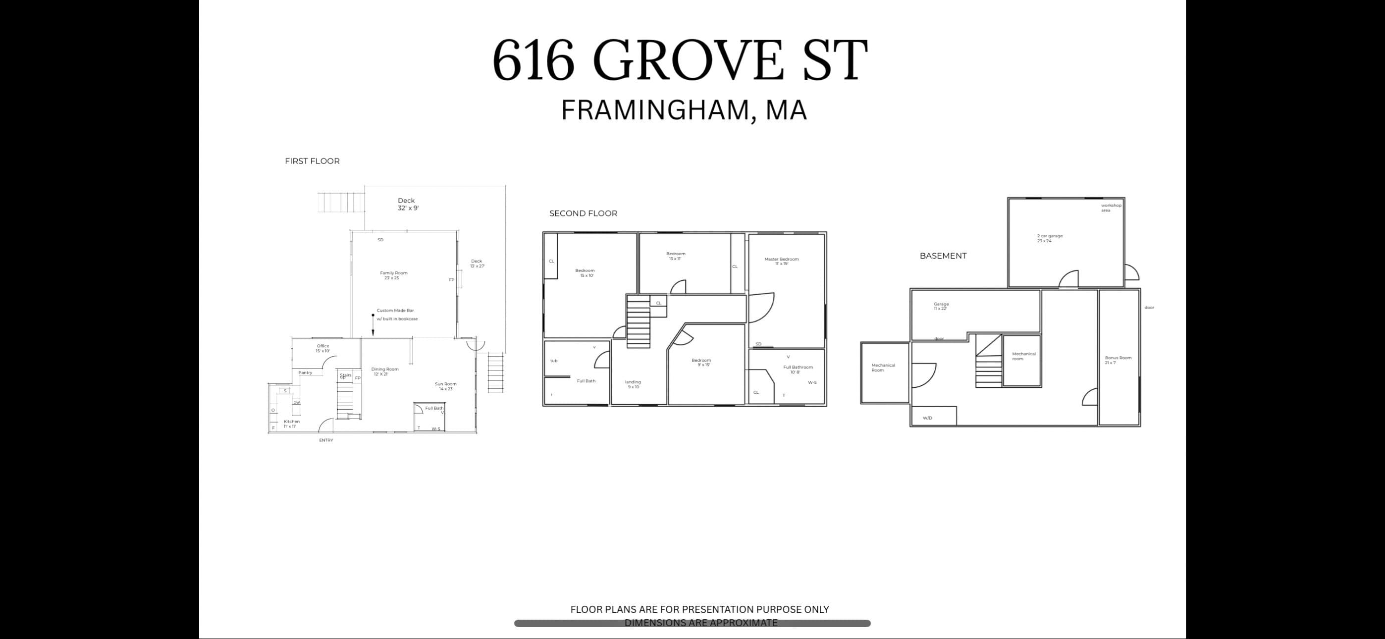 Single Family Residence at 616 Grove, Framingham MA 01701, Framingham, photo 37 of 37