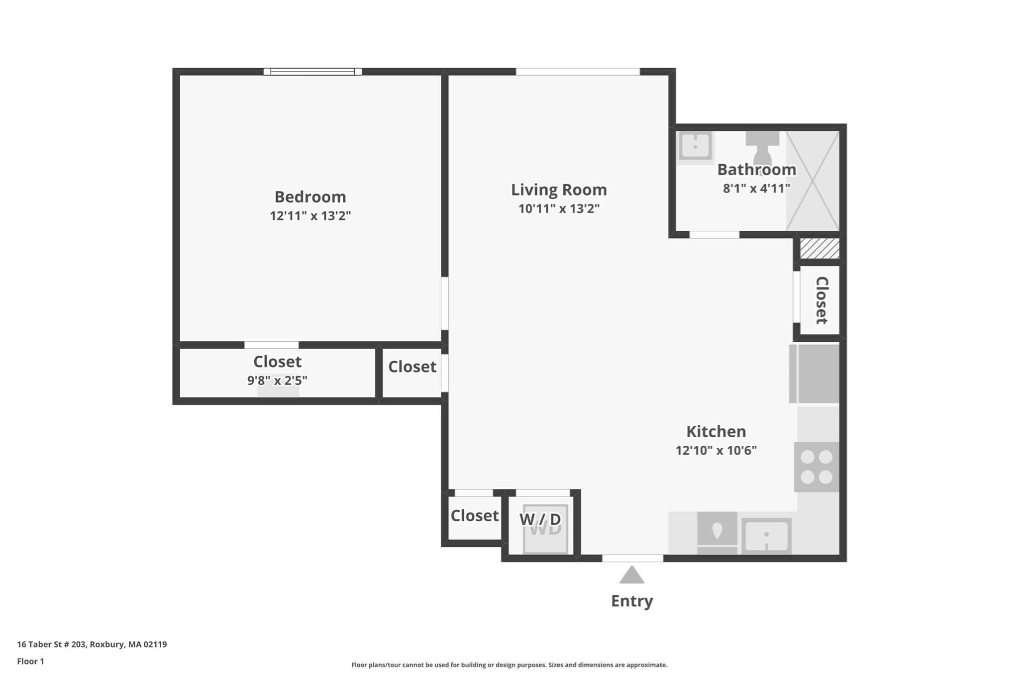 Condominium at 16 Taber St # 203, Boston MA 02119, Boston, photo 21 of 23