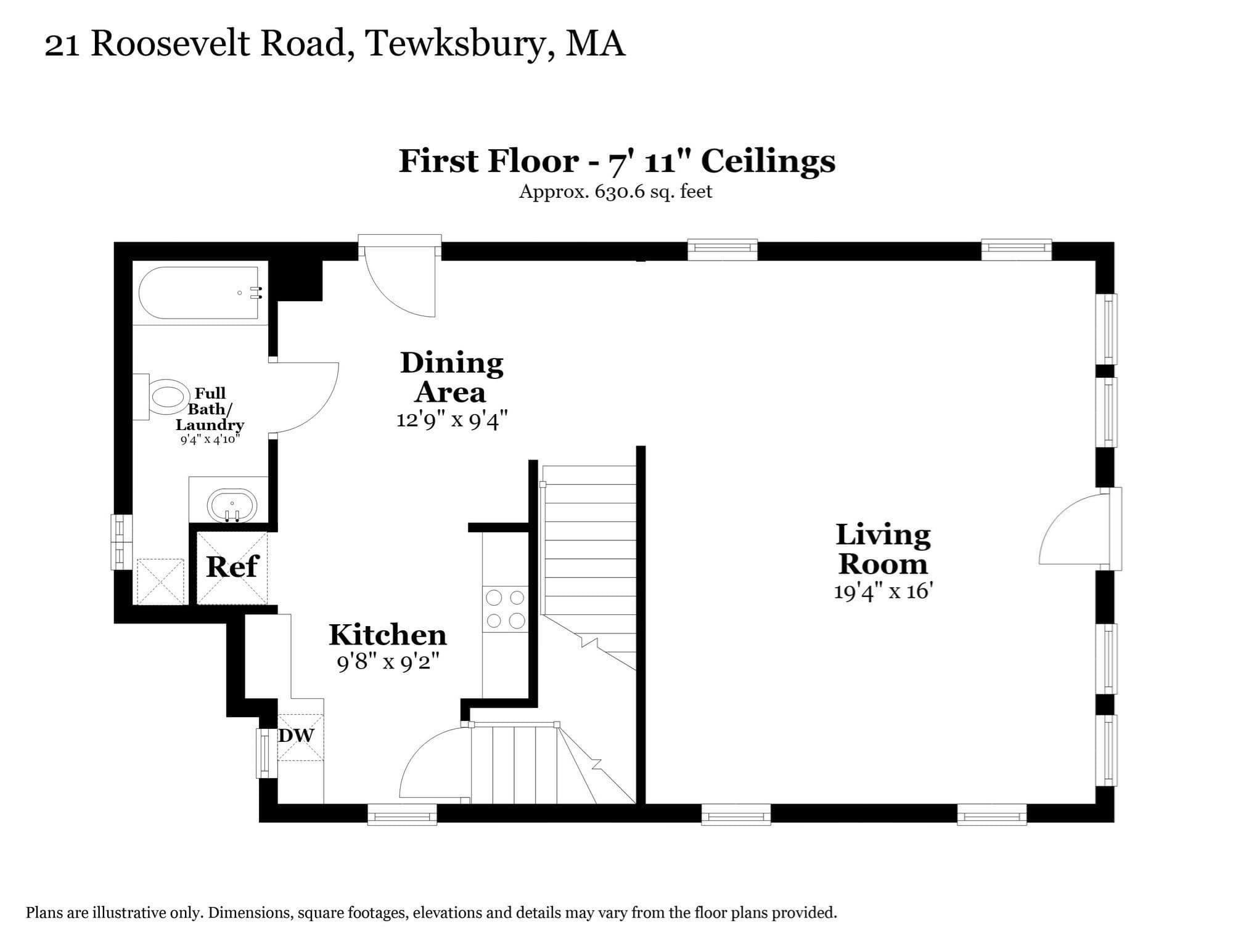 Single Family Residence at 21 Roosevelt Rd, Tewksbury MA 01876, Tewksbury, photo 27 of 30