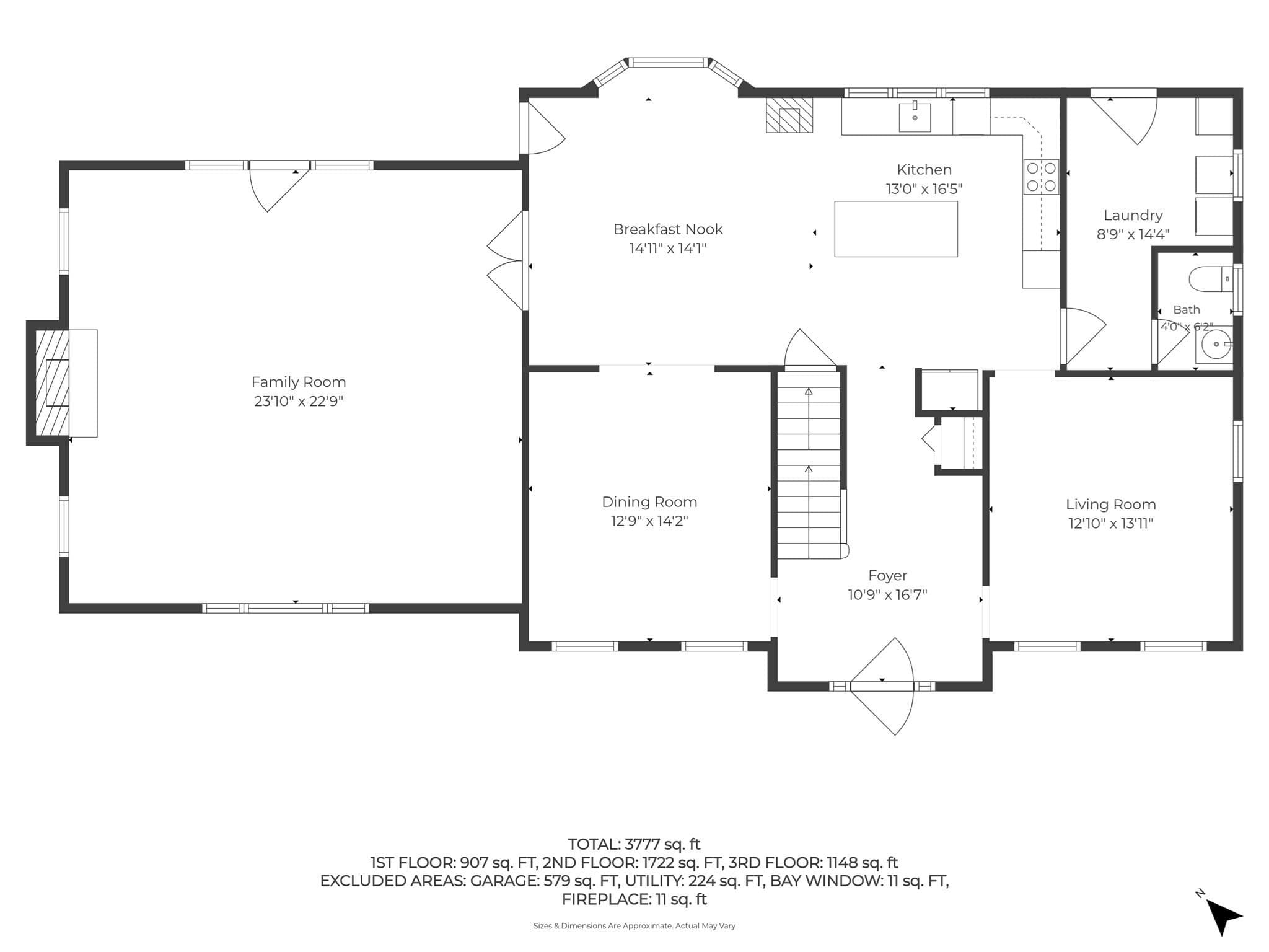 Single Family Residence at 15 Beverly Street, Quincy MA 02169, Quincy, photo 38 of 40
