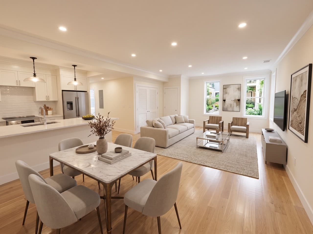 Condominium at 87 Nottinghill Road # 4, Boston MA 02135, Boston, photo 3 of 5