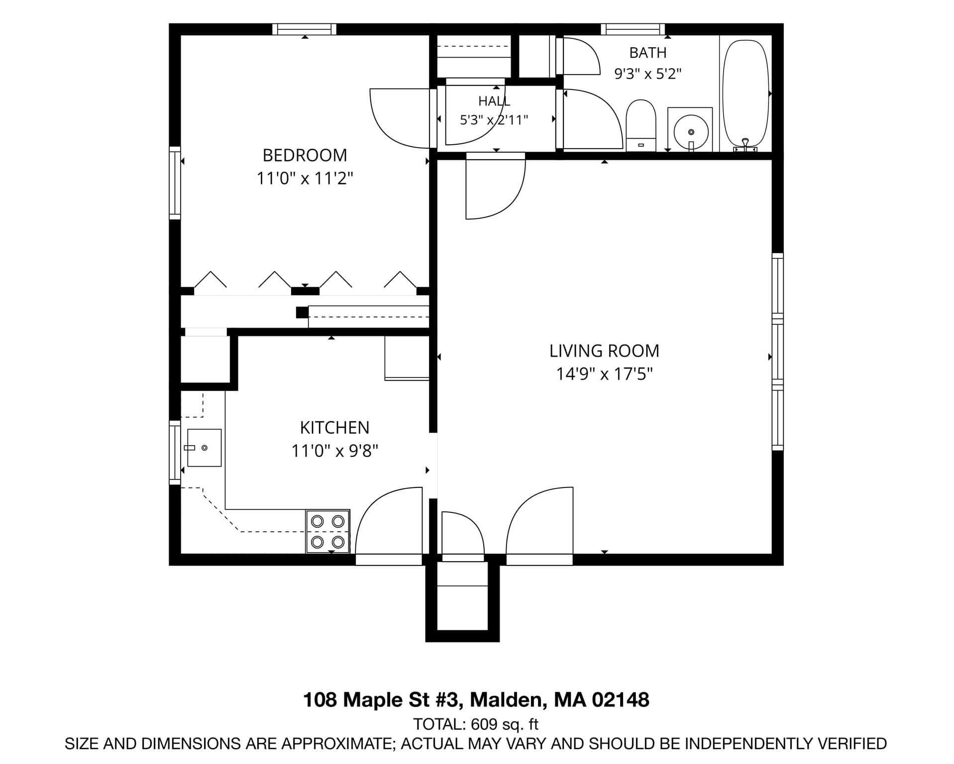 Condominium at 108 Maple St # 3, Malden MA 02148, Malden, photo 22 of 22