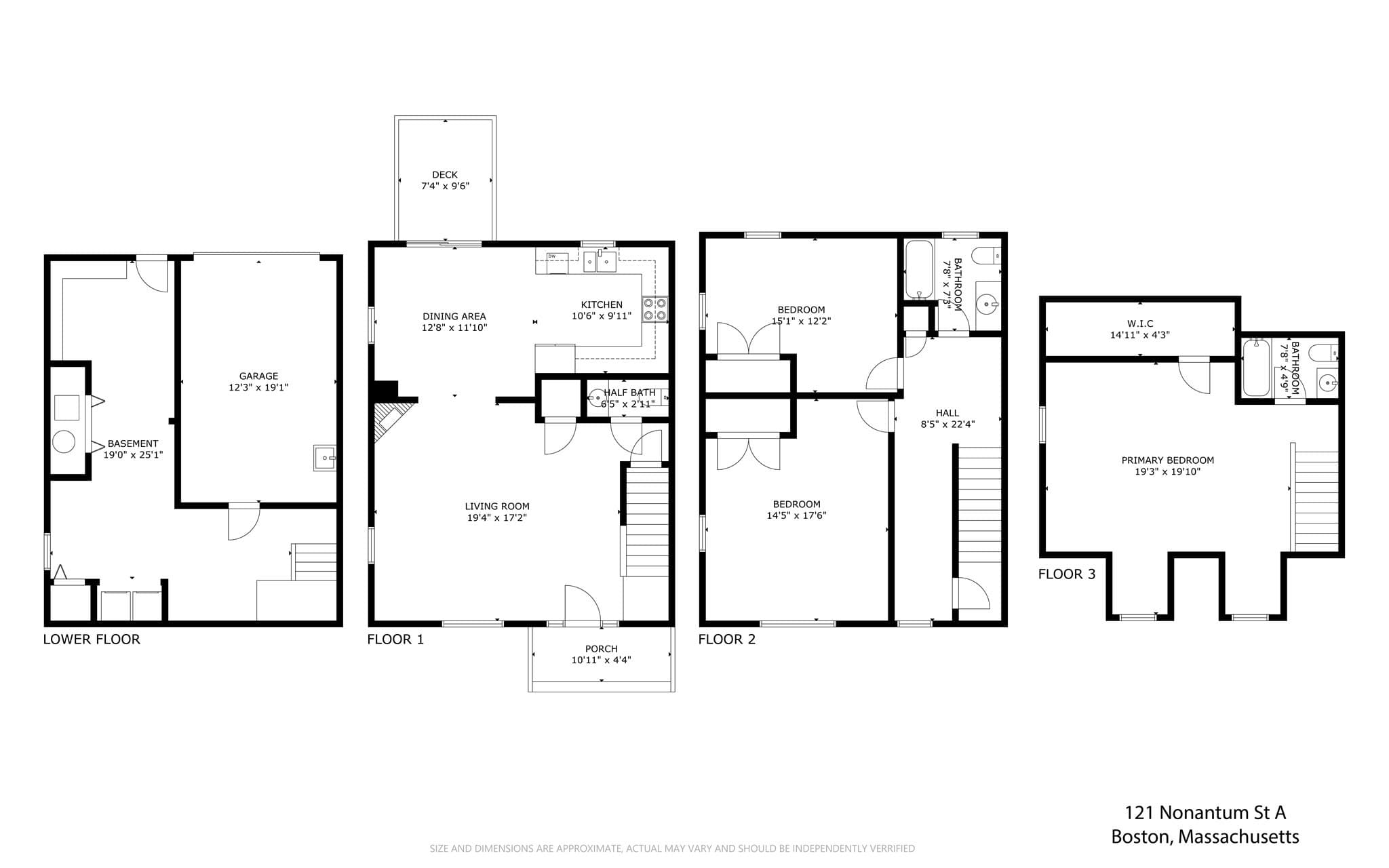 Condominium at 121 Nonantum St # A, Boston MA 02135, Boston, photo 25 of 25