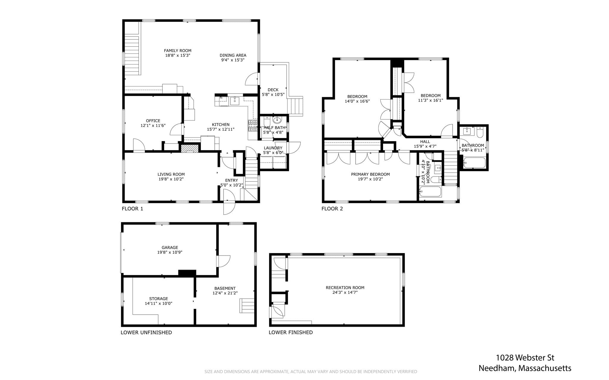 Single Family Residence at 1028 Webster Street, Needham MA 02492, Needham, photo 29 of 29