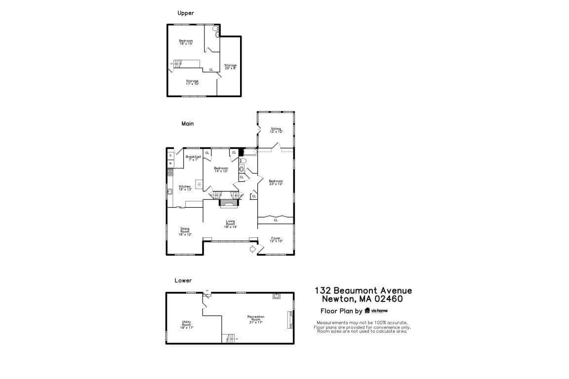Single Family Residence at 132 Beaumont Ave, Newton MA 02460, Newton, photo 37 of 37