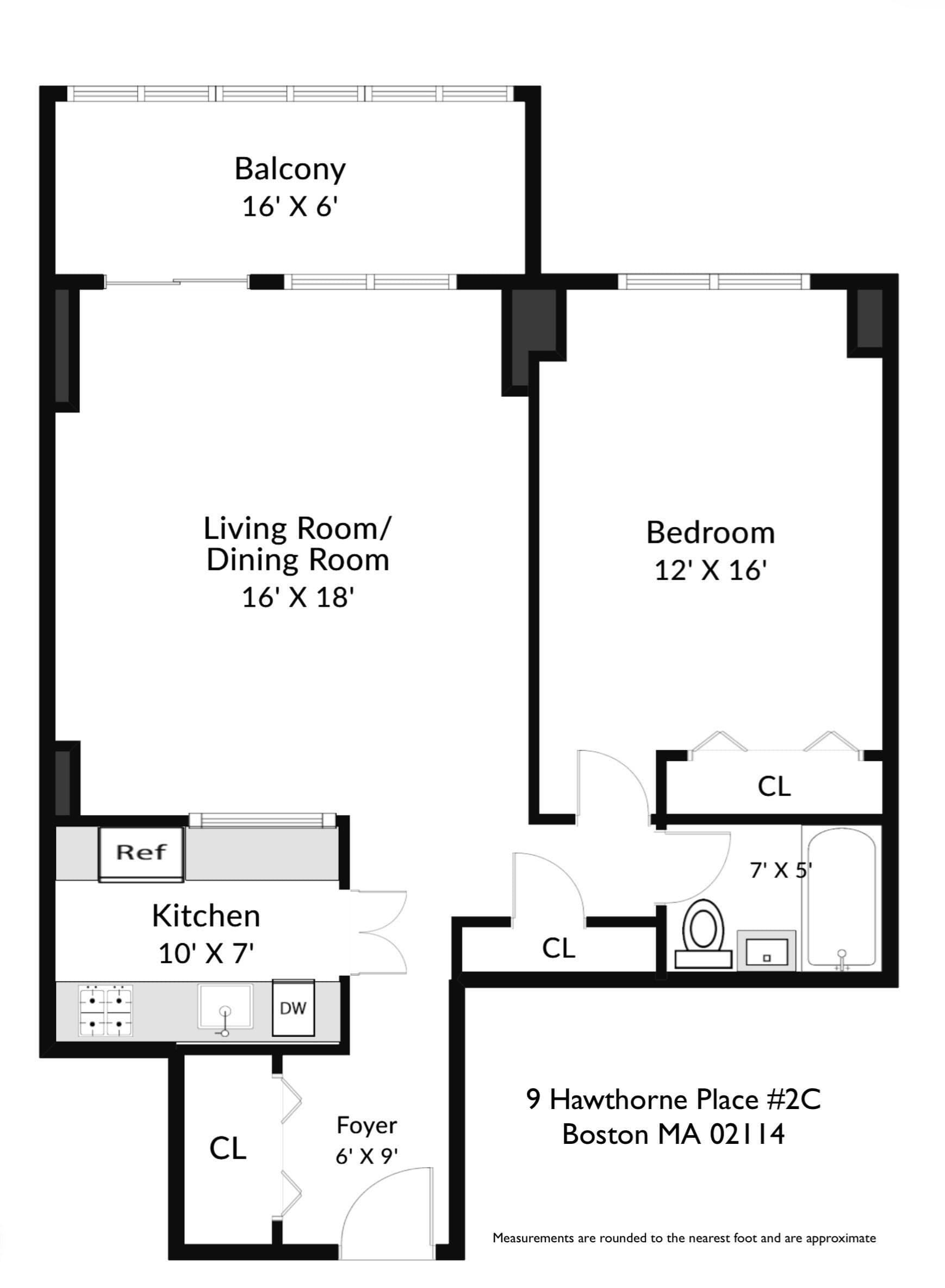 Condominium at 9 Hawthorne Pl # 2C, Boston MA 02114, Boston, photo 18 of 27