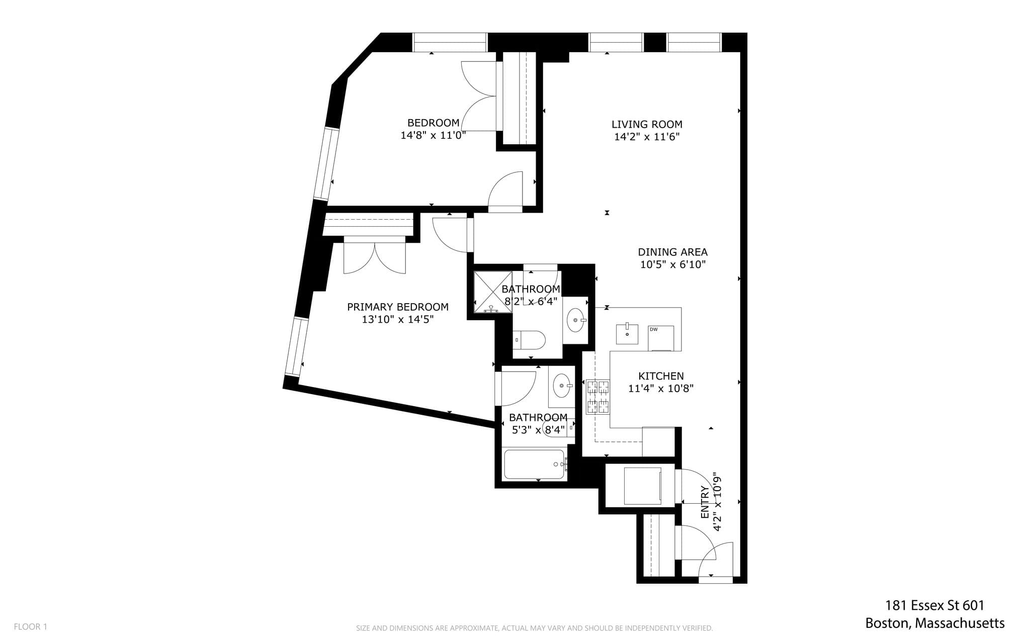 Condominium at 181 Essex St # E601, Boston MA 02111, Boston, photo 21 of 21