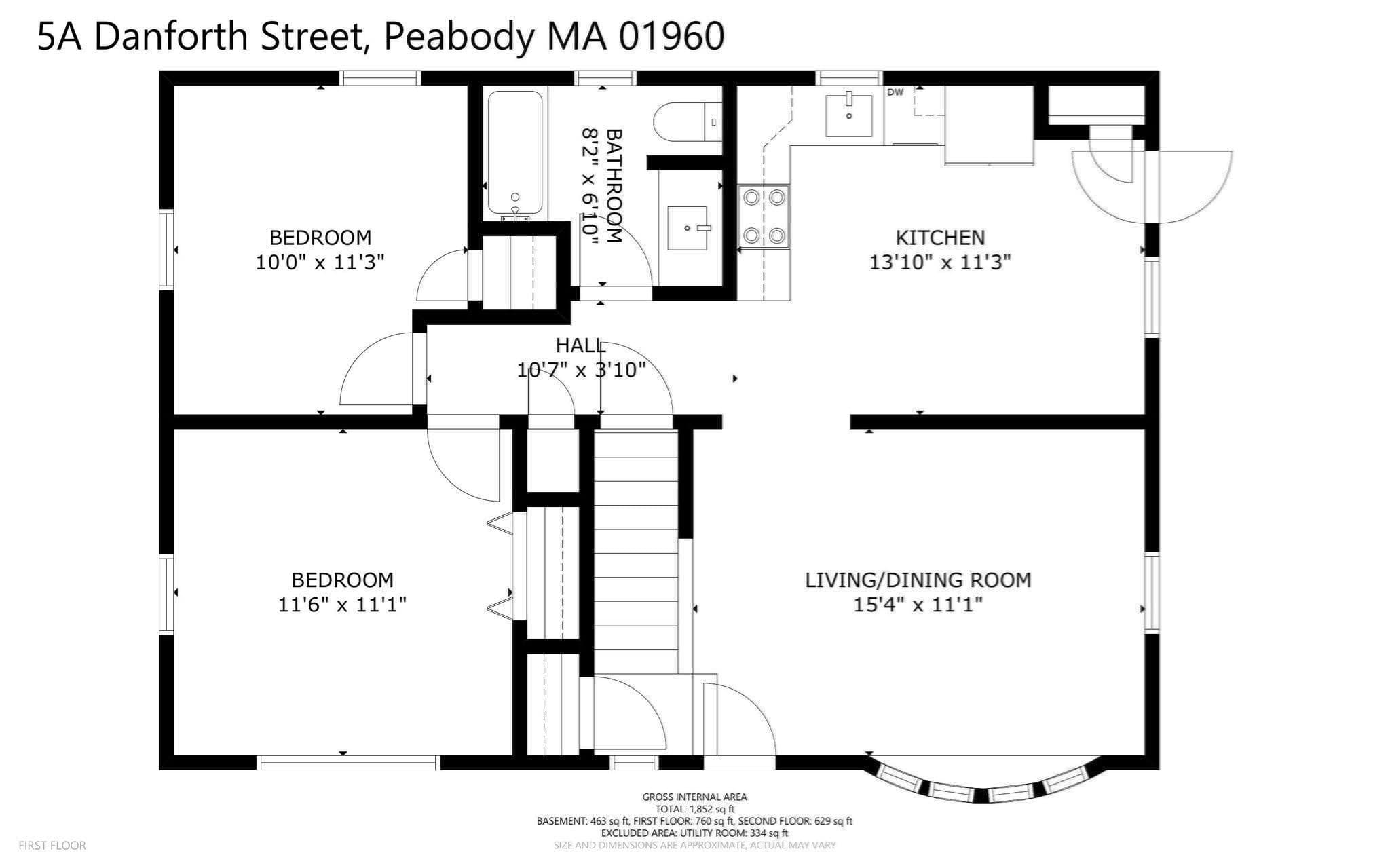 Single Family Residence at 5-A Danforth St, Peabody MA 01960, Peabody, photo 28 of 31