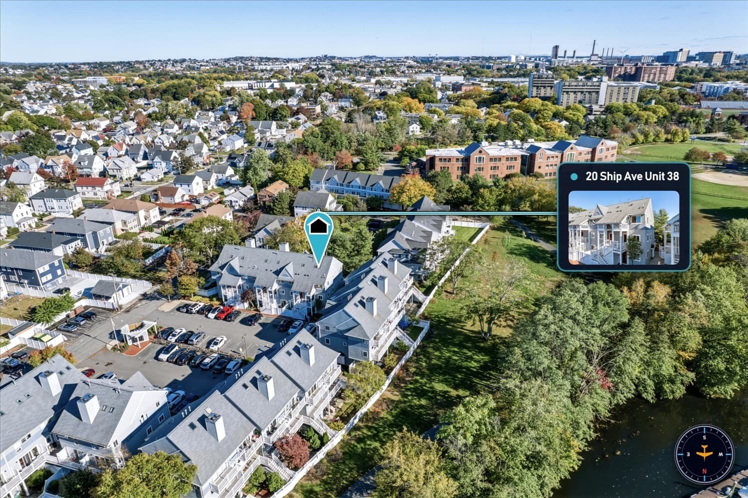 Condominium at 20 Ship Ave # 38, Medford MA 02155, Medford, photo 27 of 33