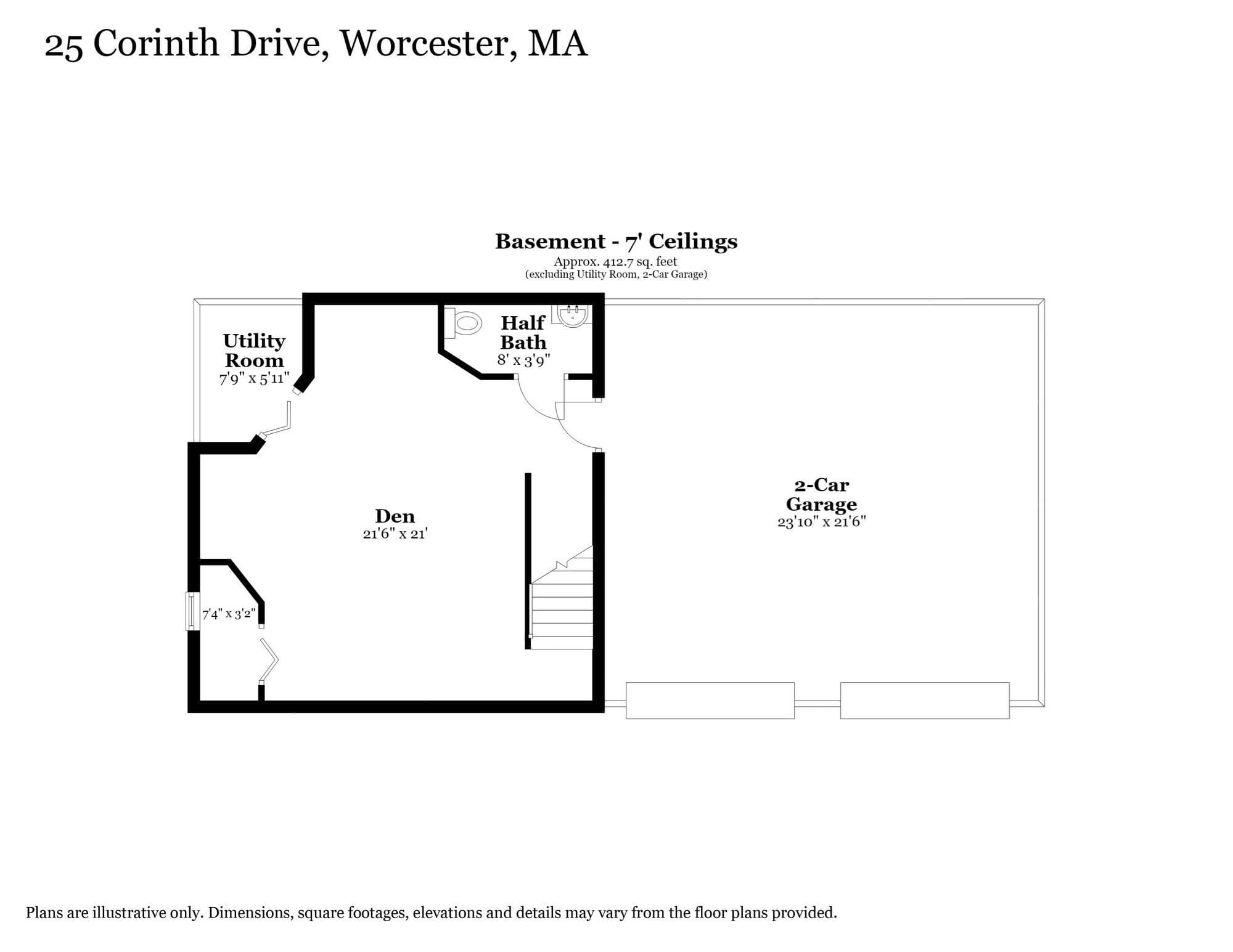 Single Family Residence at 25 Corinth Drive, Worcester MA 01606, Worcester, photo 41 of 41