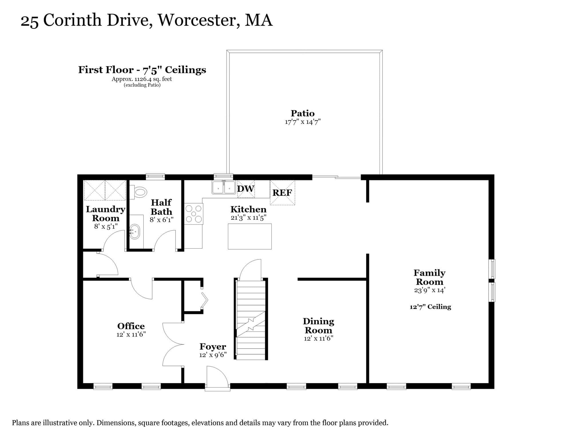 Single Family Residence at 25 Corinth Drive, Worcester MA 01606, Worcester, photo 39 of 41