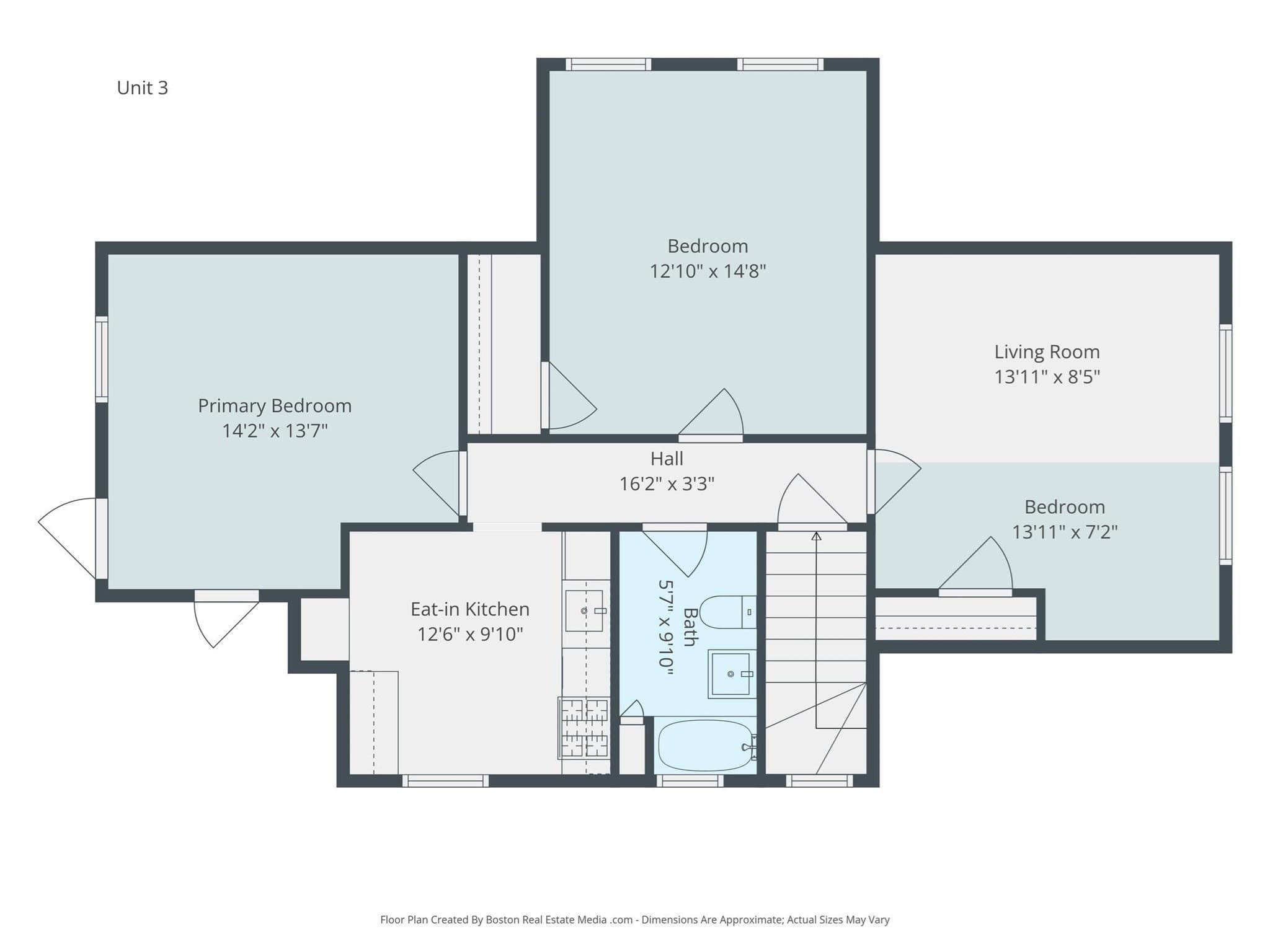 3 Family at 205 College Ave, Somerville MA 02144, Somerville, photo 38 of 39
