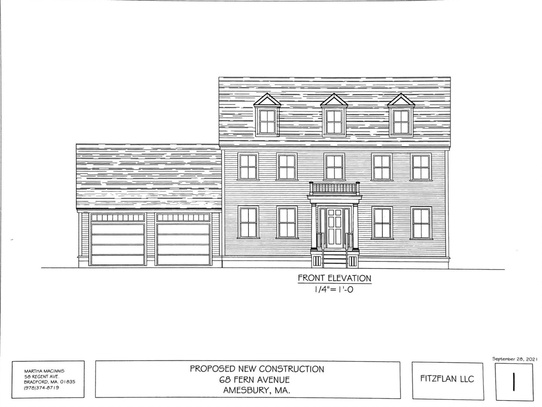 Residential at 68/ 68A Fern Ave, Amesbury MA 01913, Amesbury, photo 2 of 3