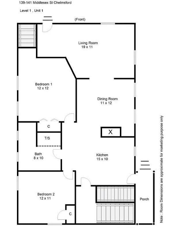 Multi Family at 139-141 Middlesex St, Chelmsford MA 01863, photo 3 of 24