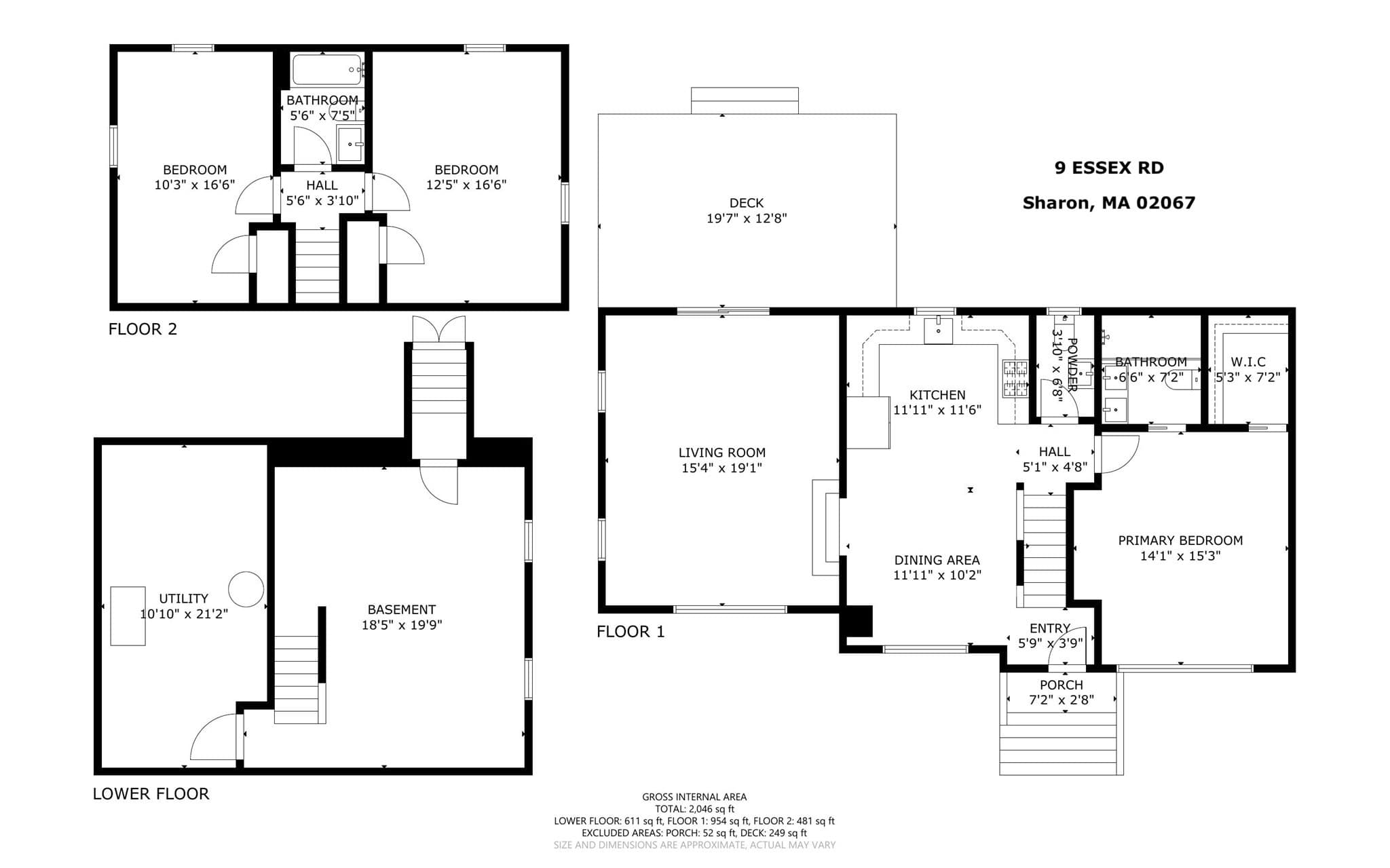 Single Family Residence at 9 Essex Road, Sharon MA 02067, Sharon, photo 36 of 36