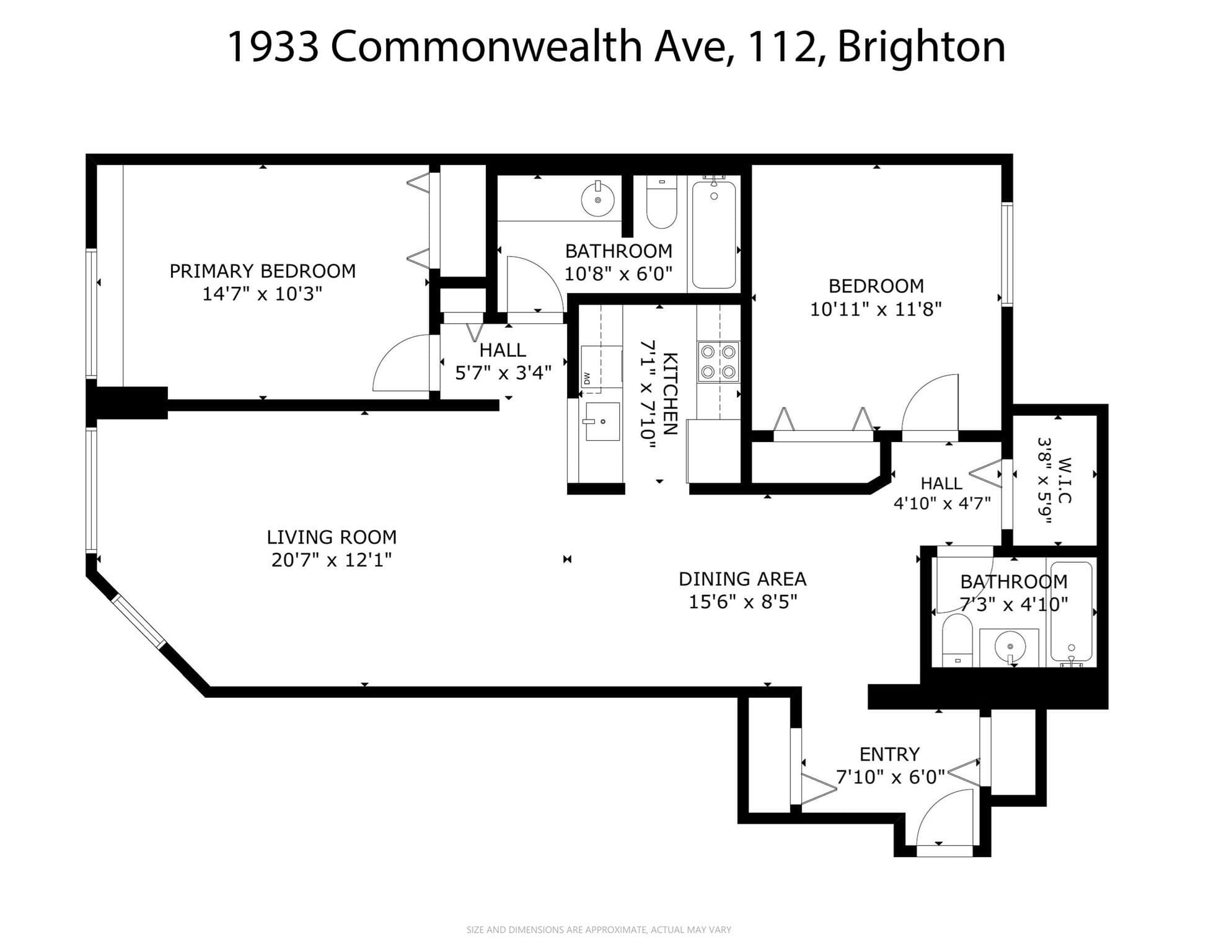 Condominium at 1933 Commonwealth Avenue # 112, Boston MA 02135, Boston, photo 23 of 23