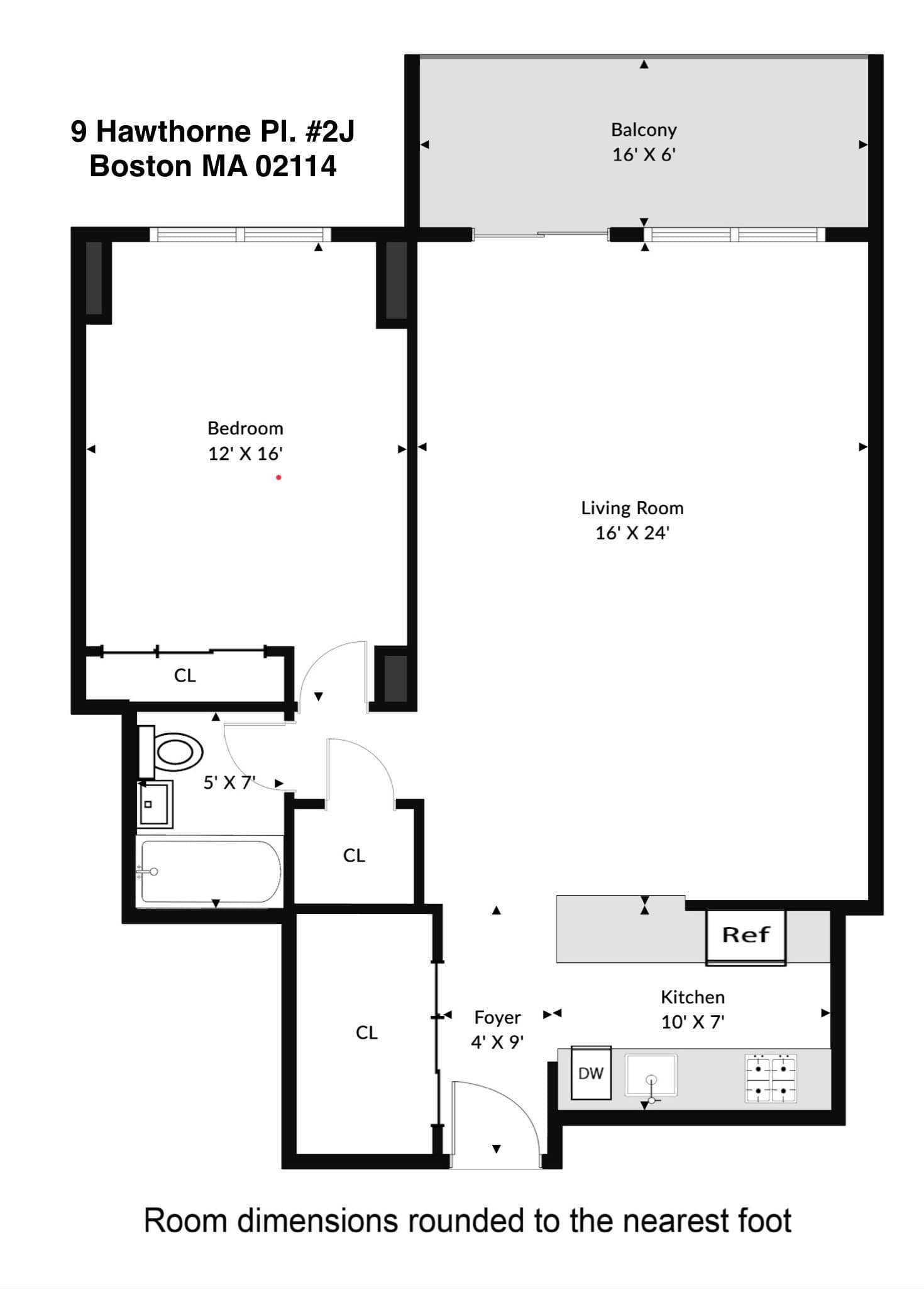 Condominium at 9 Hawthorne Pl # 2J, Boston MA 02114, Boston, photo 29 of 29