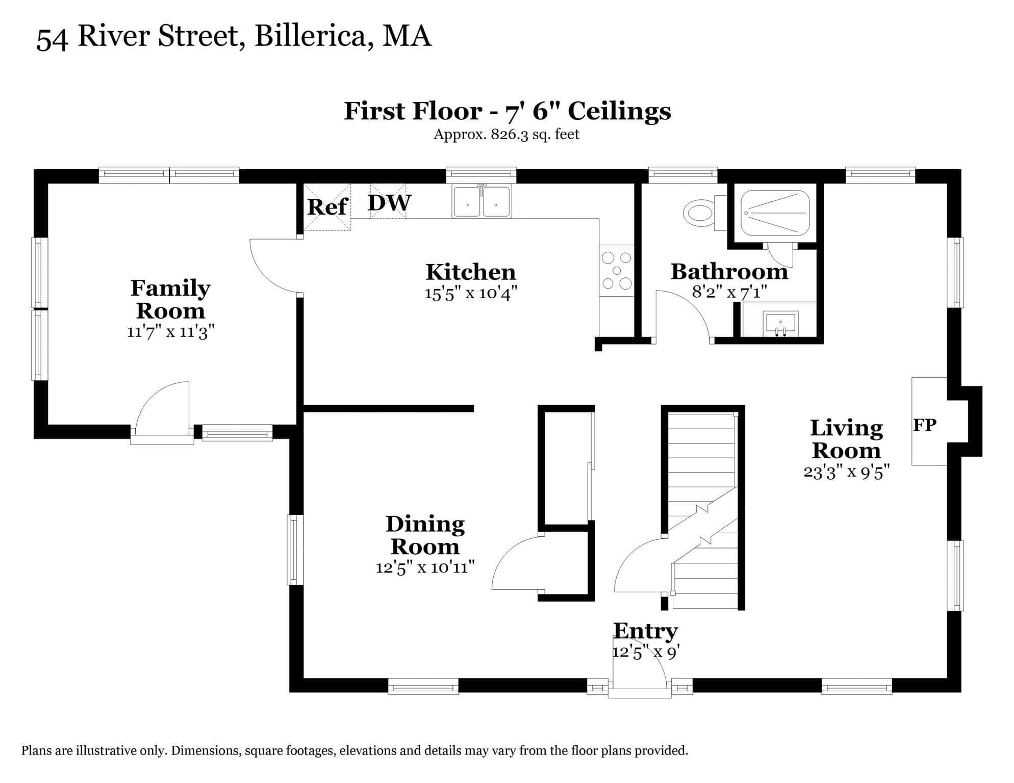 Single Family Residence at 54 River St, Billerica MA 01821, photo 41 of 42
