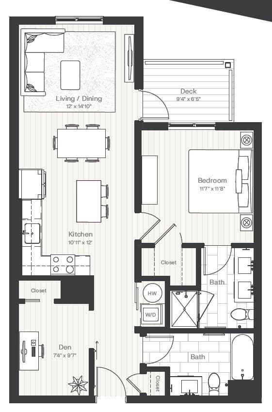 Condominium at 1515 Commonwealth Ave # 814, Boston MA 02135, photo 14 of 42