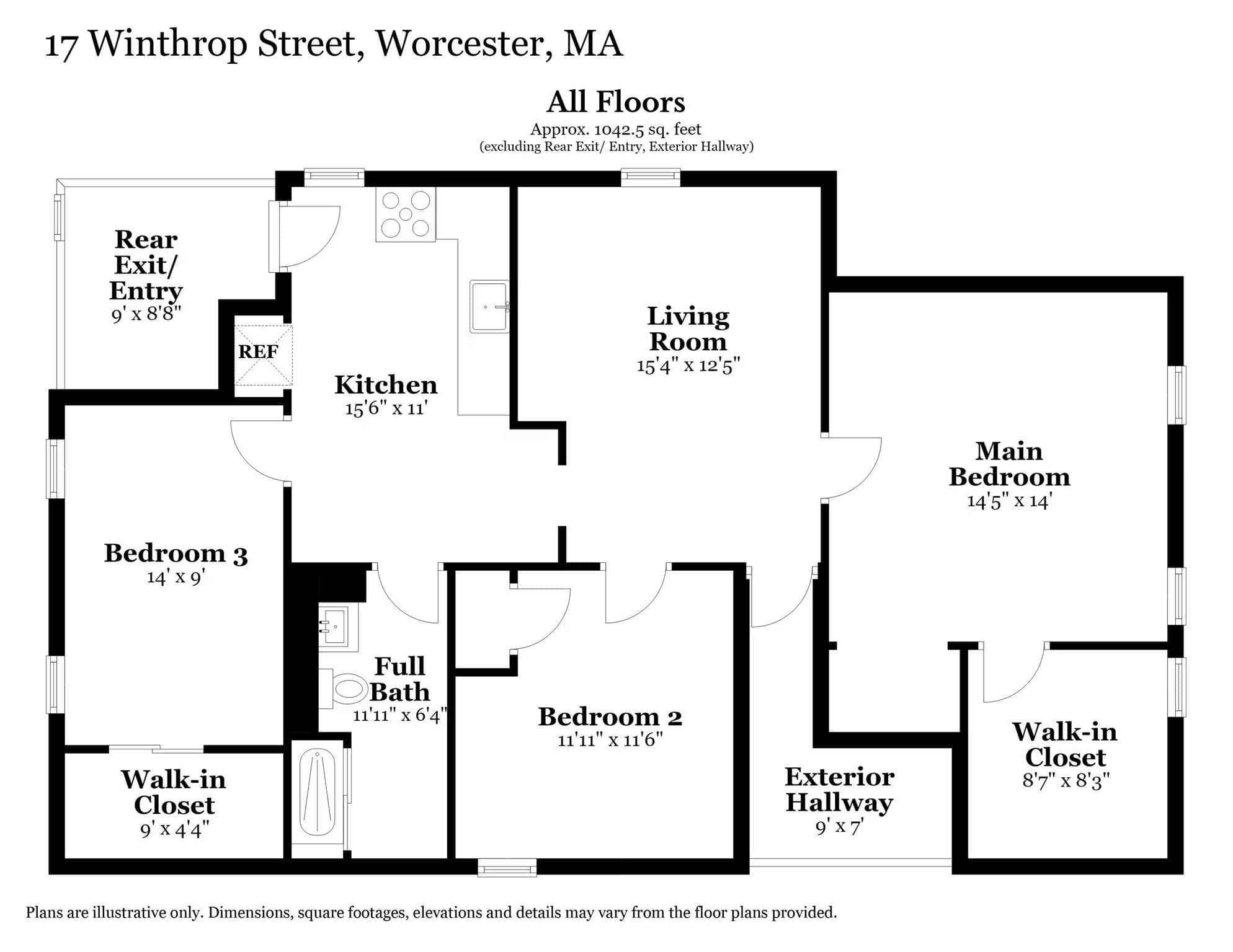 3 Family at 17 Winthrop St, Worcester MA 01604, photo 40 of 40