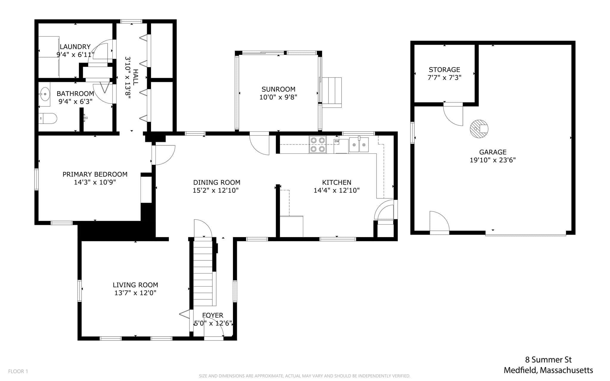 Single Family Residence at 8 Summer Street, Medfield MA 02052, photo 25 of 25