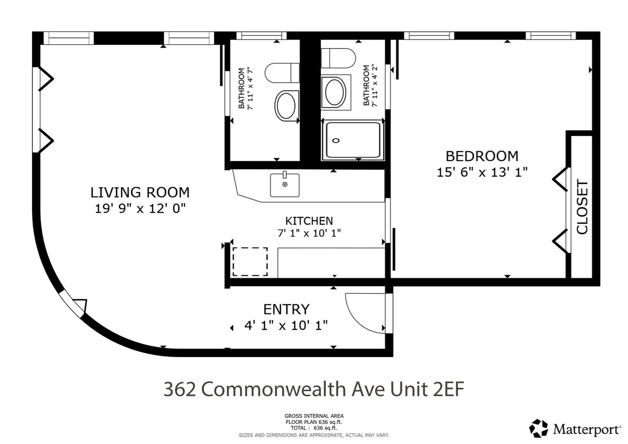 Condominium at 362 Commonwealth Ave, Boston MA 02115, photo 16 of 19
