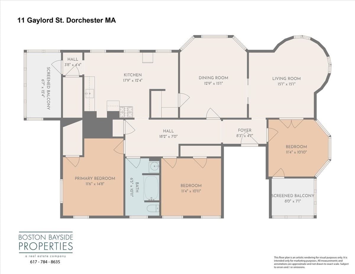 Condominium at 11 Gaylord St # 2, Boston MA 02124, photo 16 of 16