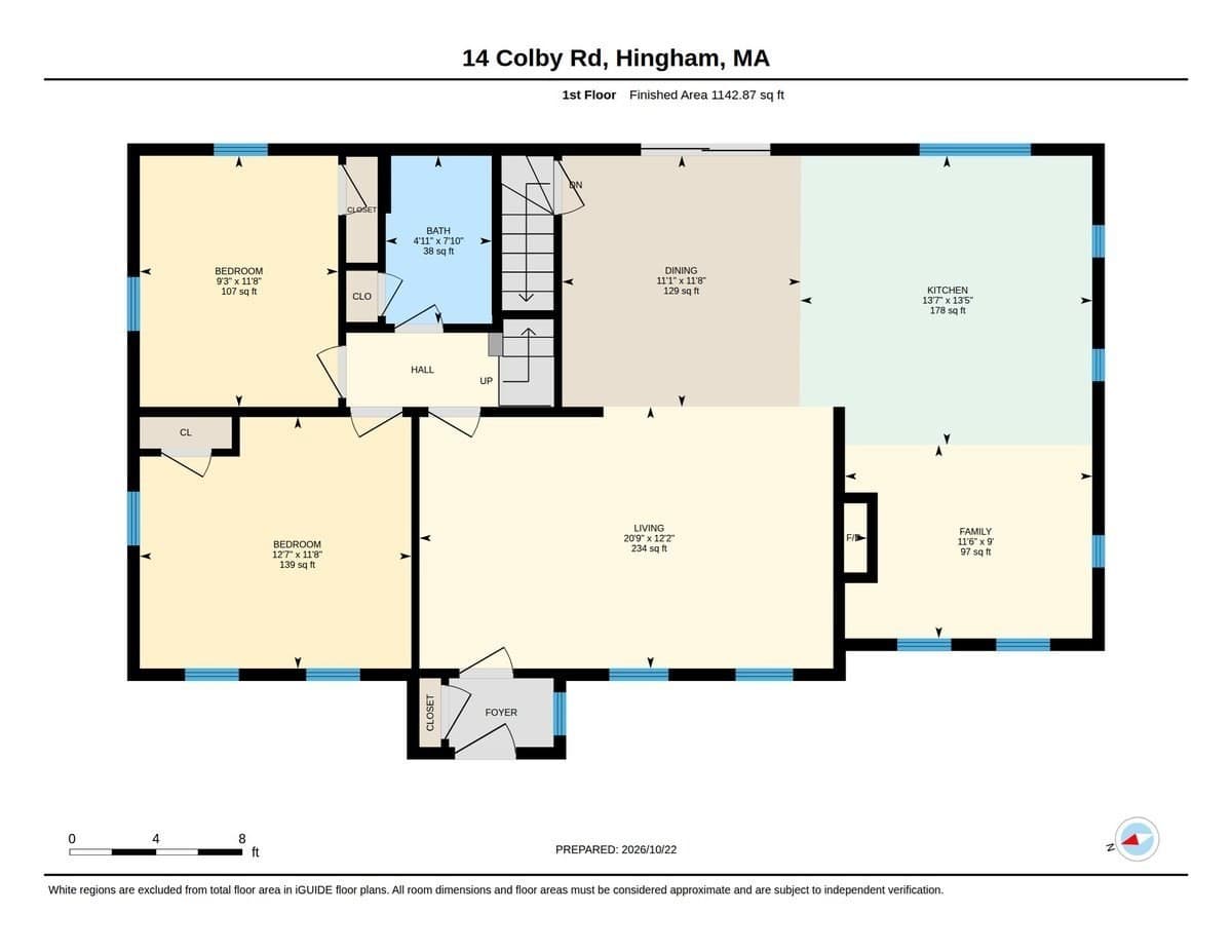 Single Family Residence at 14 Colby Road, Hingham MA 02043, photo 28 of 29