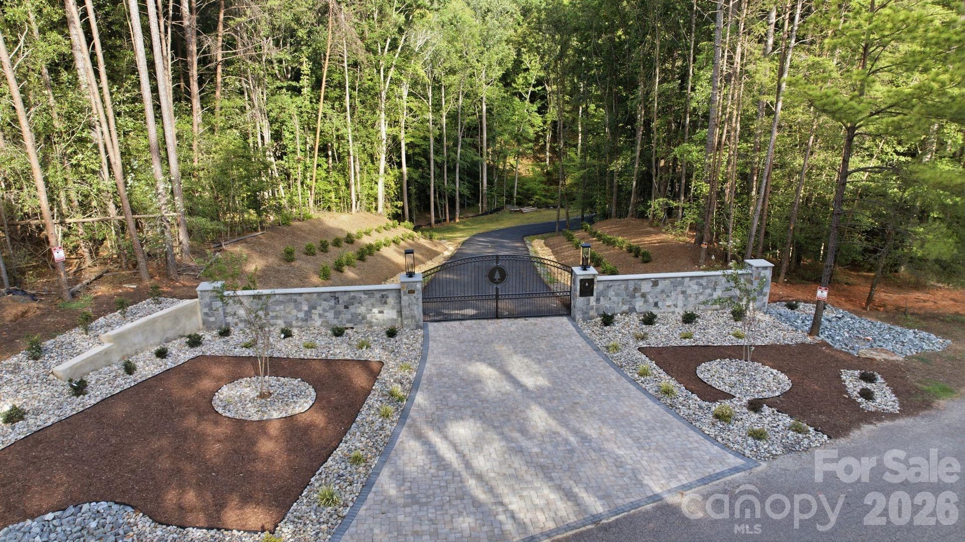 Private Gated Entrance - 216 Windingwood View Lane, Statesville