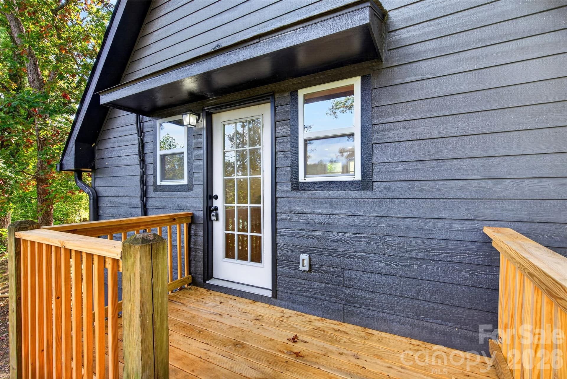 Upstairs deck - 64 and 56 Pine Cone Drive, Asheville