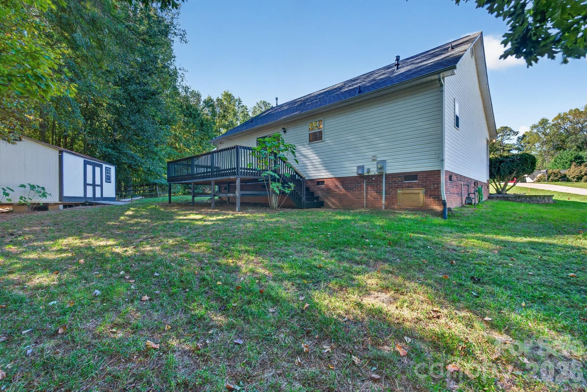 Usable backyard space perfect for pets, play, or outdoor gardening projects. - 702 Painted Lady Court, Rock Hill