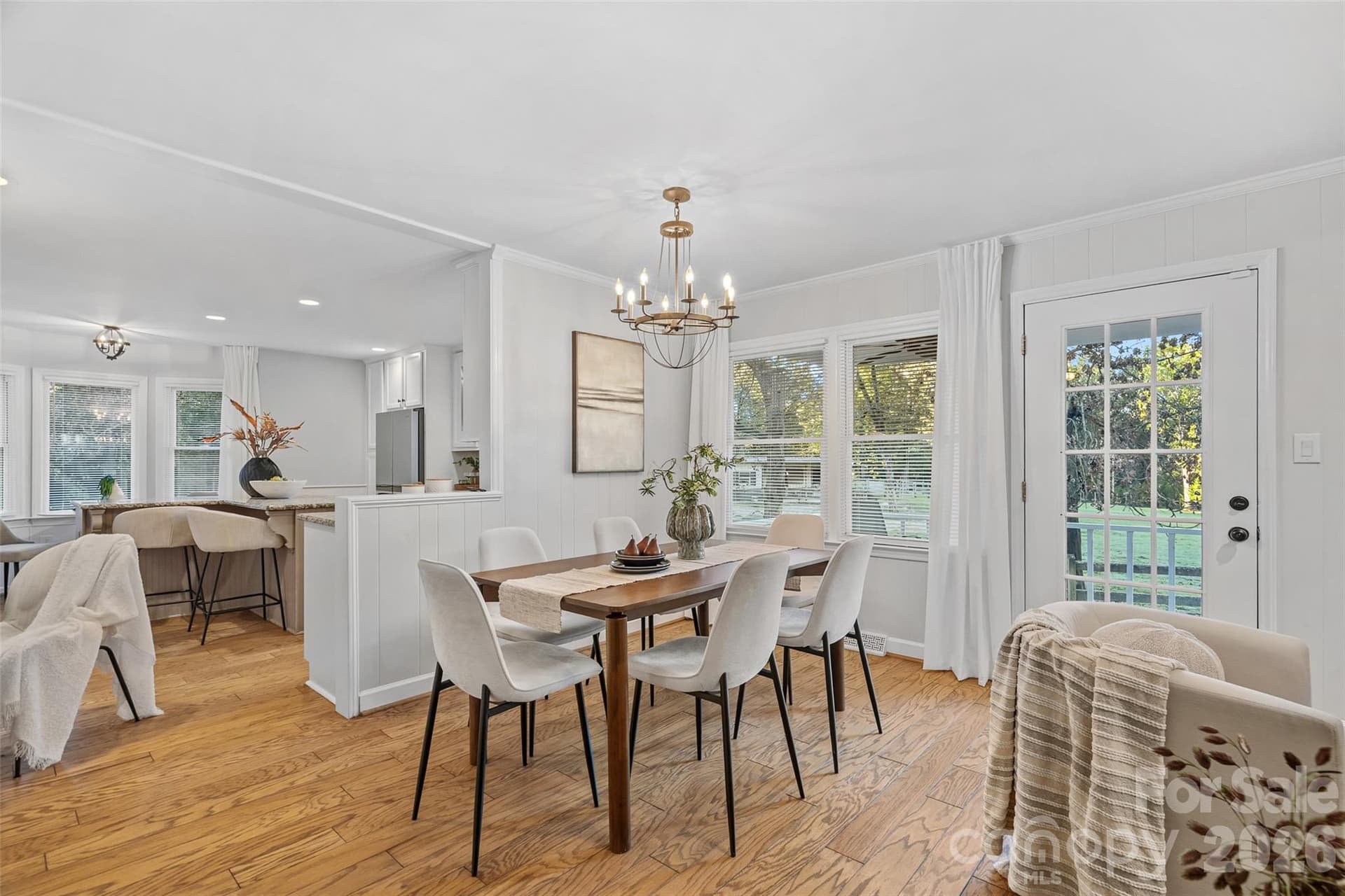 Dining area - 8609 Laurelwood Lane, Waxhaw