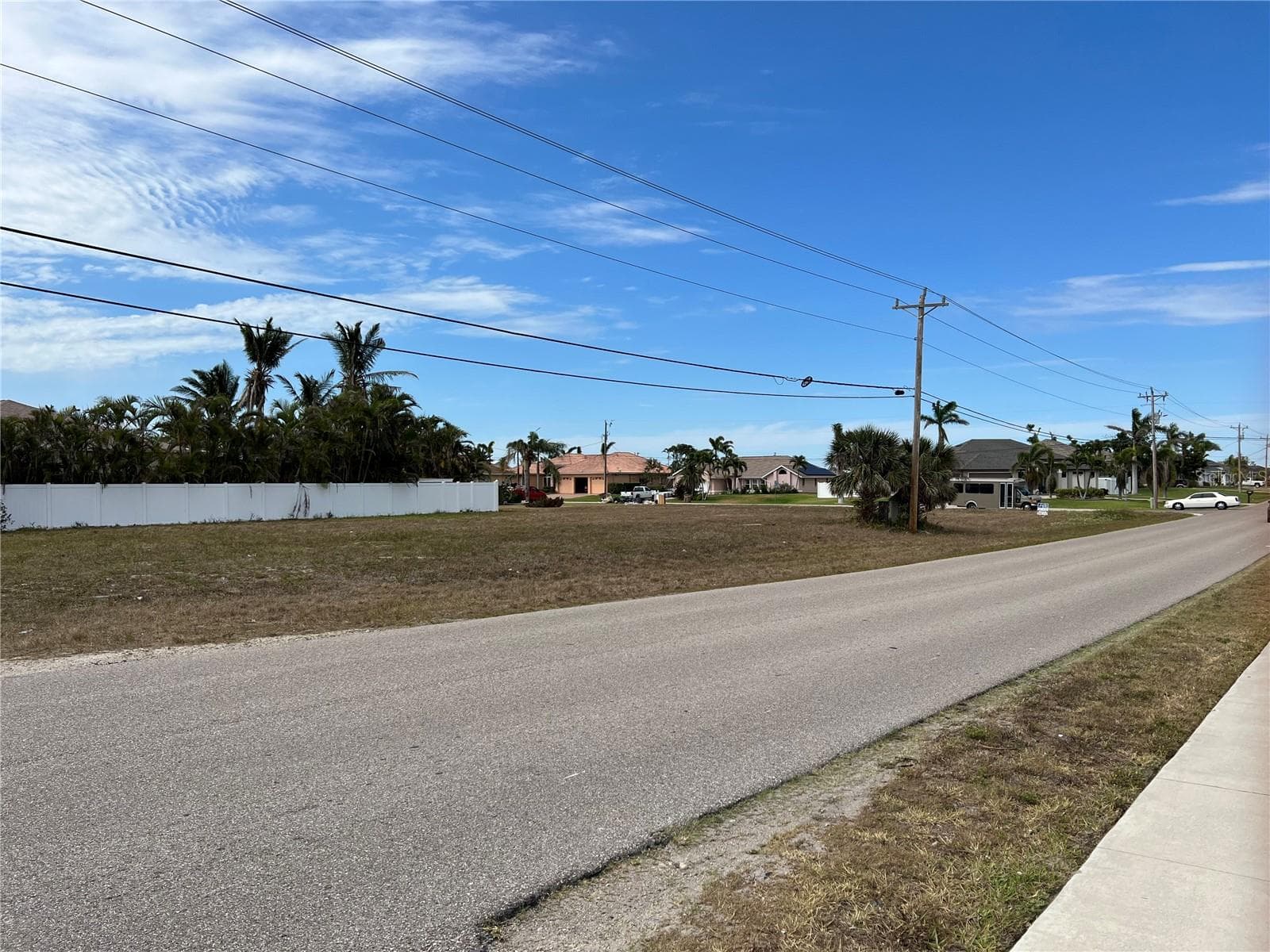 Property across the street runs from SW 28th Ln to SW 29th Ter - 2000 SW 28TH TER, CAPE CORAL