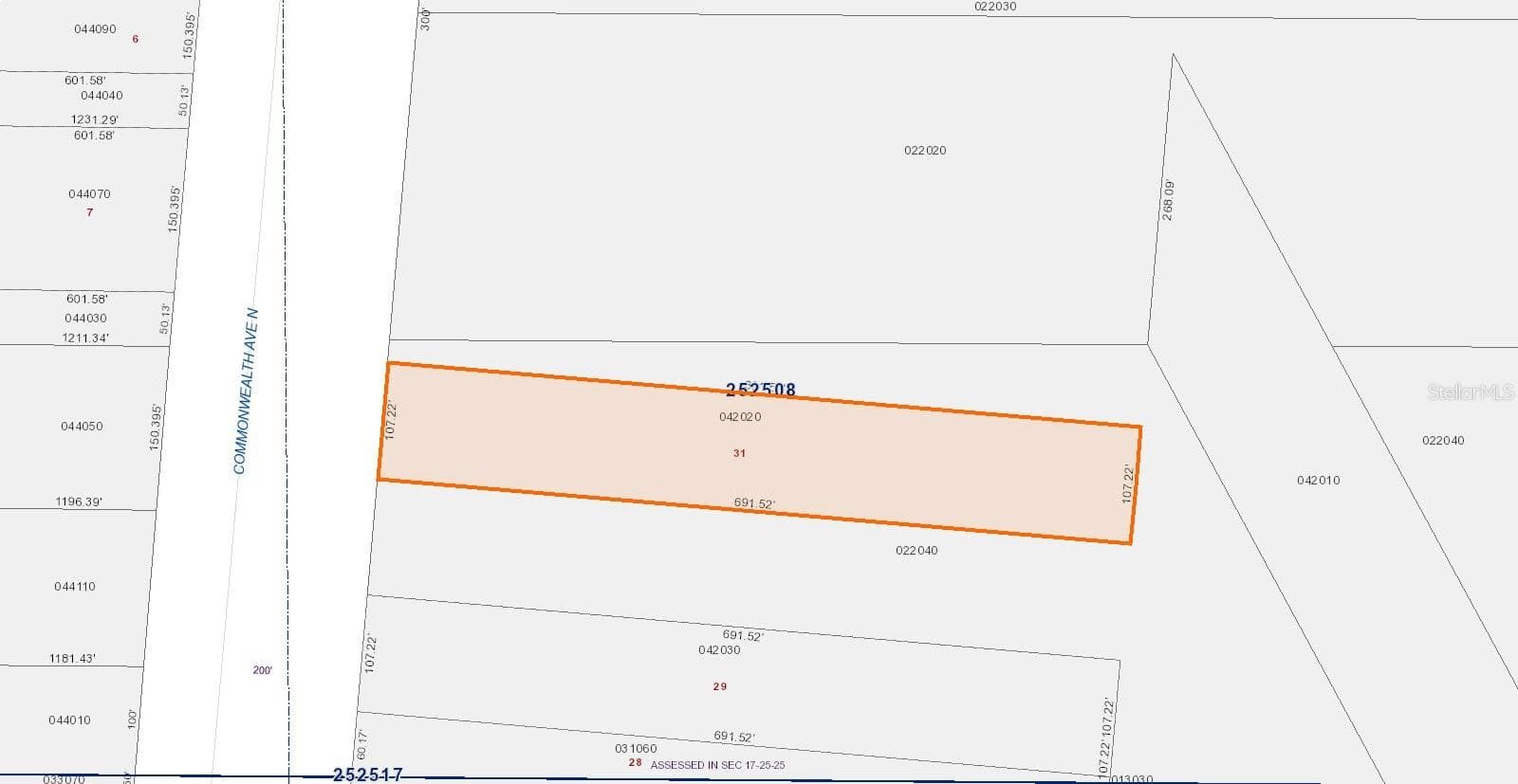 Land at COMMONWEALTH AVE N, POLK CITY, photo 4 of 4