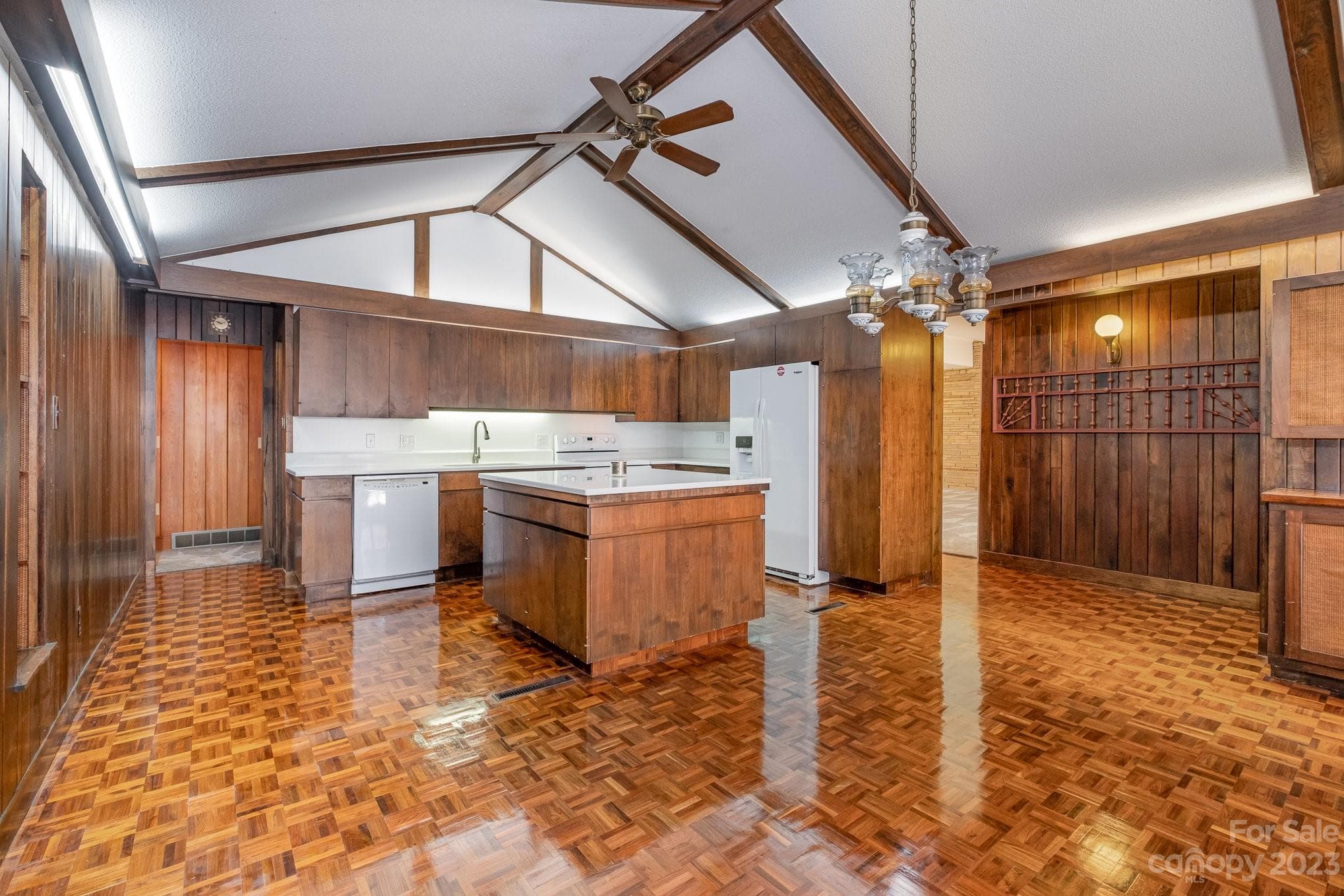 View shows kitchen entering from hallway. - 2756 Peachtree Road, Statesville