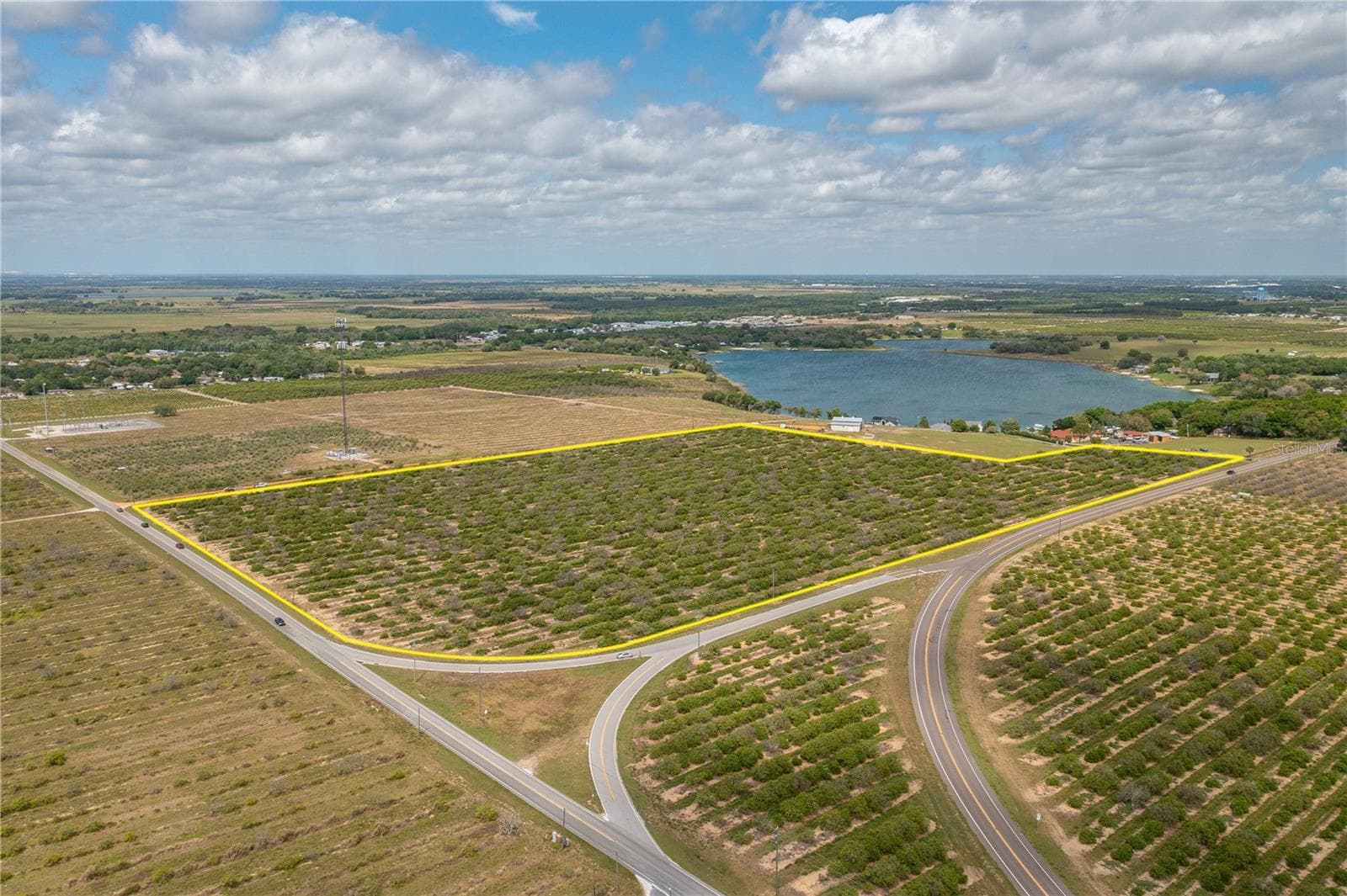CR-640 on LEFT, Crooked Lake Wye, Scenic Hwy. (SR-17) on RIGHT - SCENIC HWY N, BABSON PARK