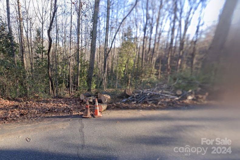 lot view - 211 Martinat Drive NE, Valdese