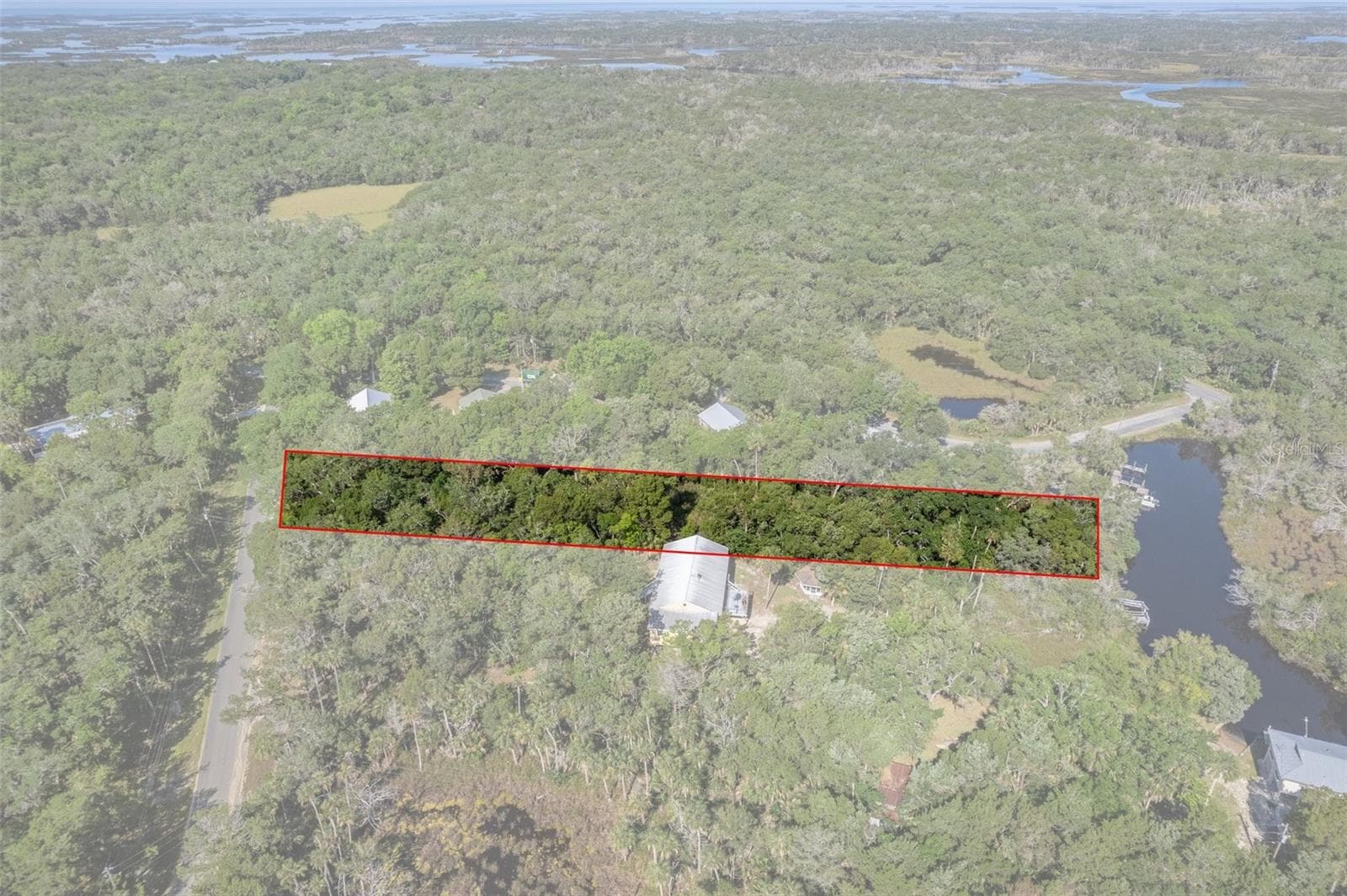 aerial view - 11681 W NORTH PL, HOMOSASSA