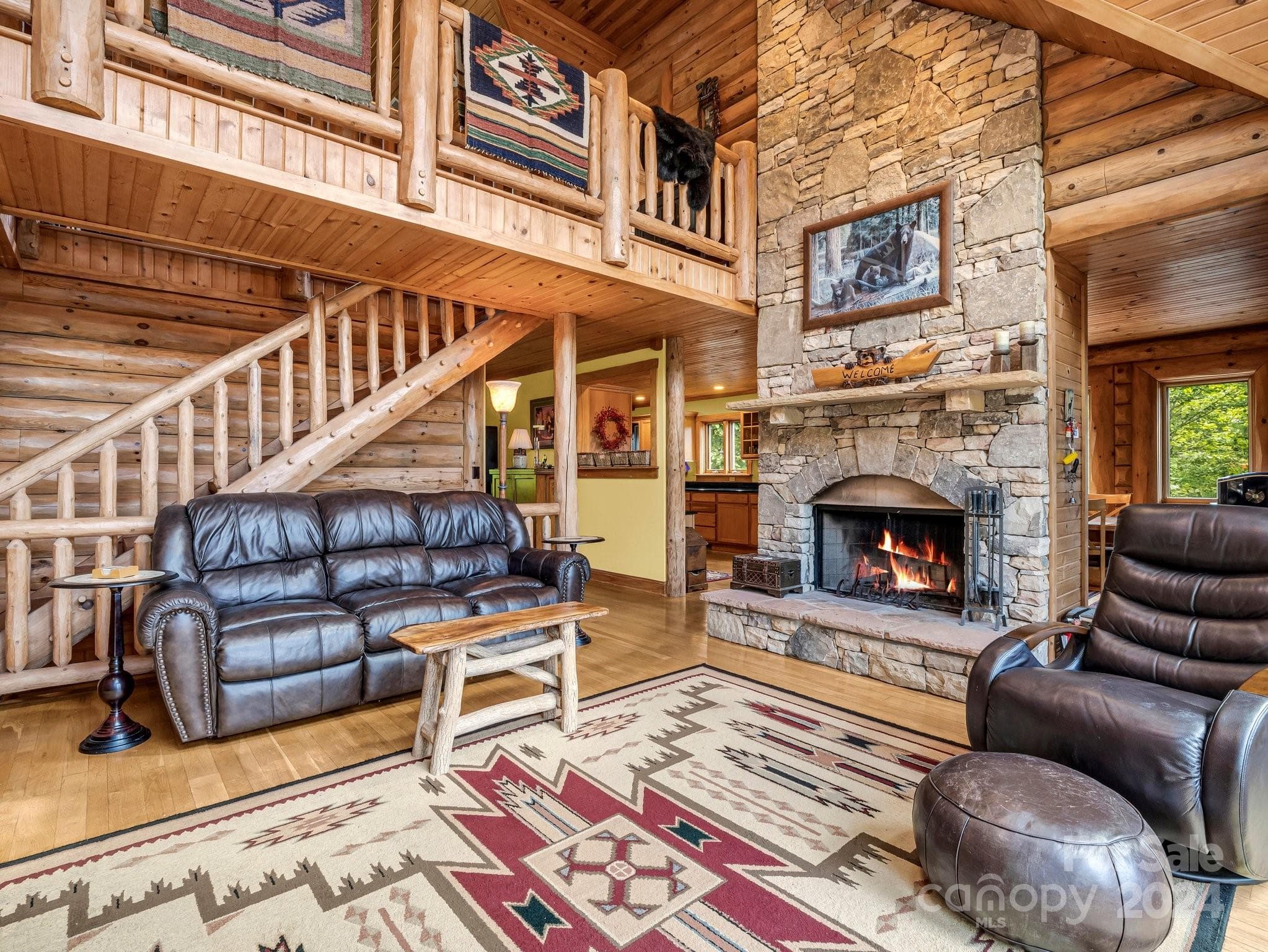 Great room to 2nd level - Lake Lure