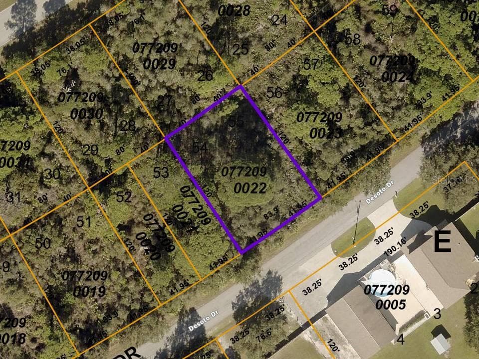LOT 54 & 55 DESOTO DR
