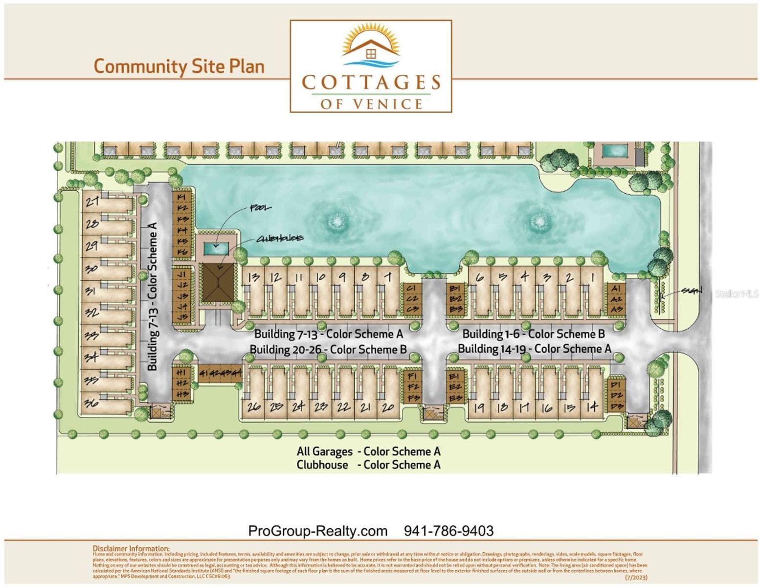 Site Plan - 124 CLIFTON WAY, VENICE