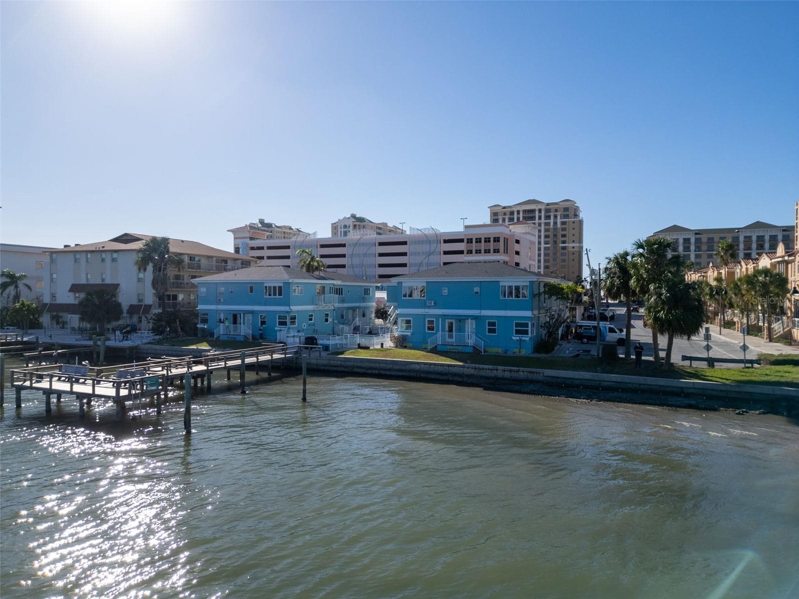 Intracoastal arial view - 483 E SHORE DR #D3, CLEARWATER BEACH