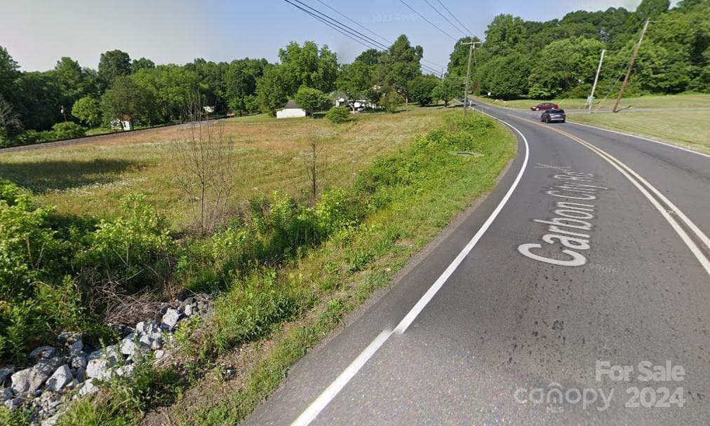 road view of lot - Morganton