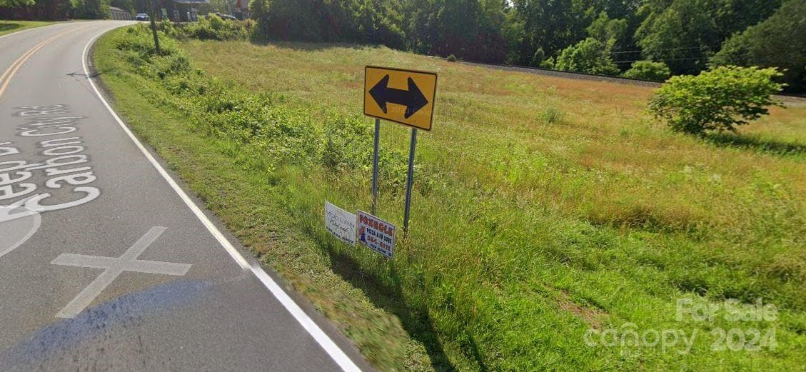 road view of lot - Morganton